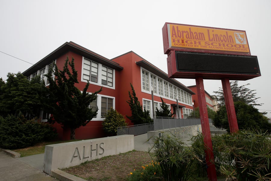 The San Francisco School Board has voted to rename 44 school sites new names with no connection to slavery, oppression, racism or similar criteria, including Abraham Lincoln High School.