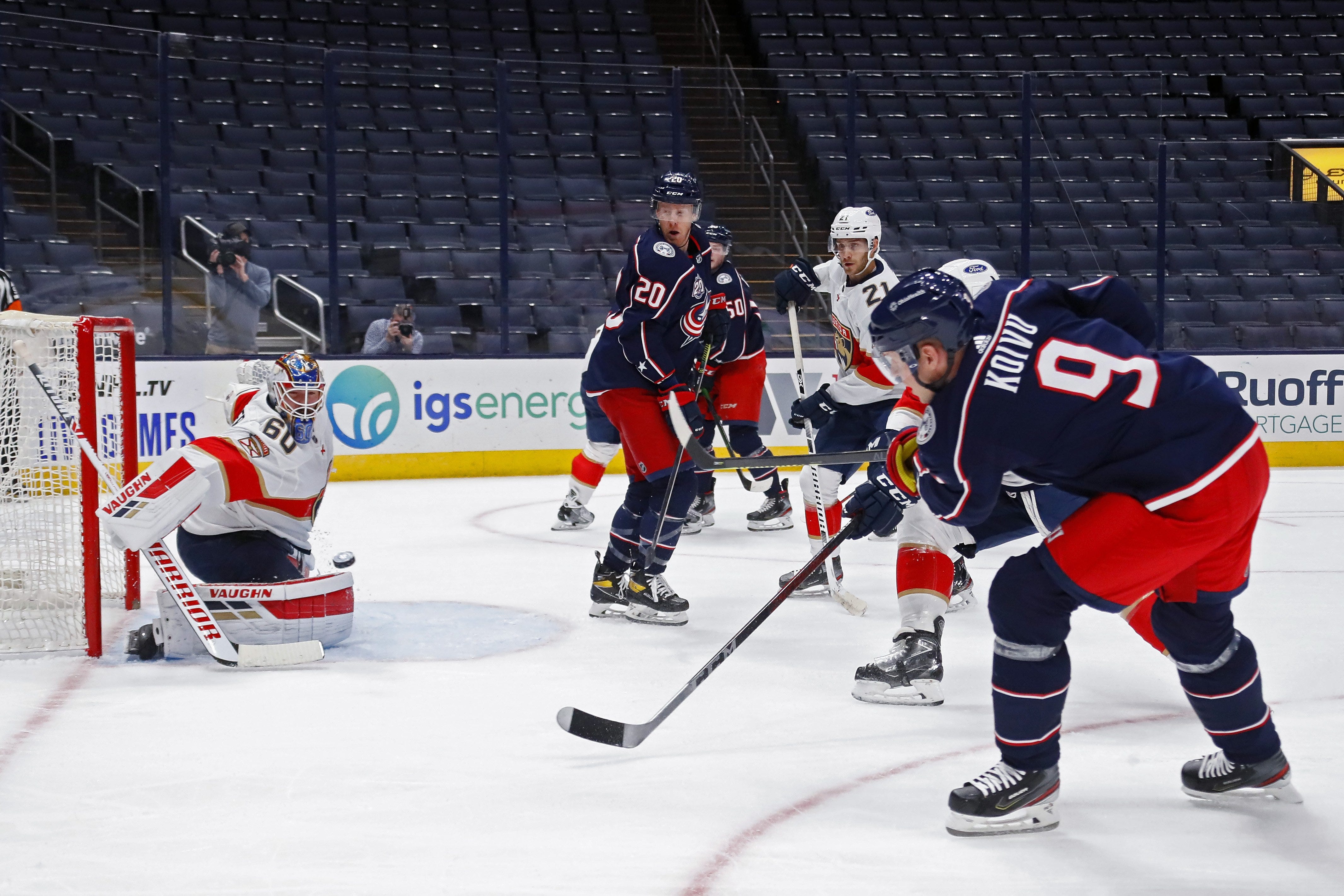 mikko koivu columbus blue jackets