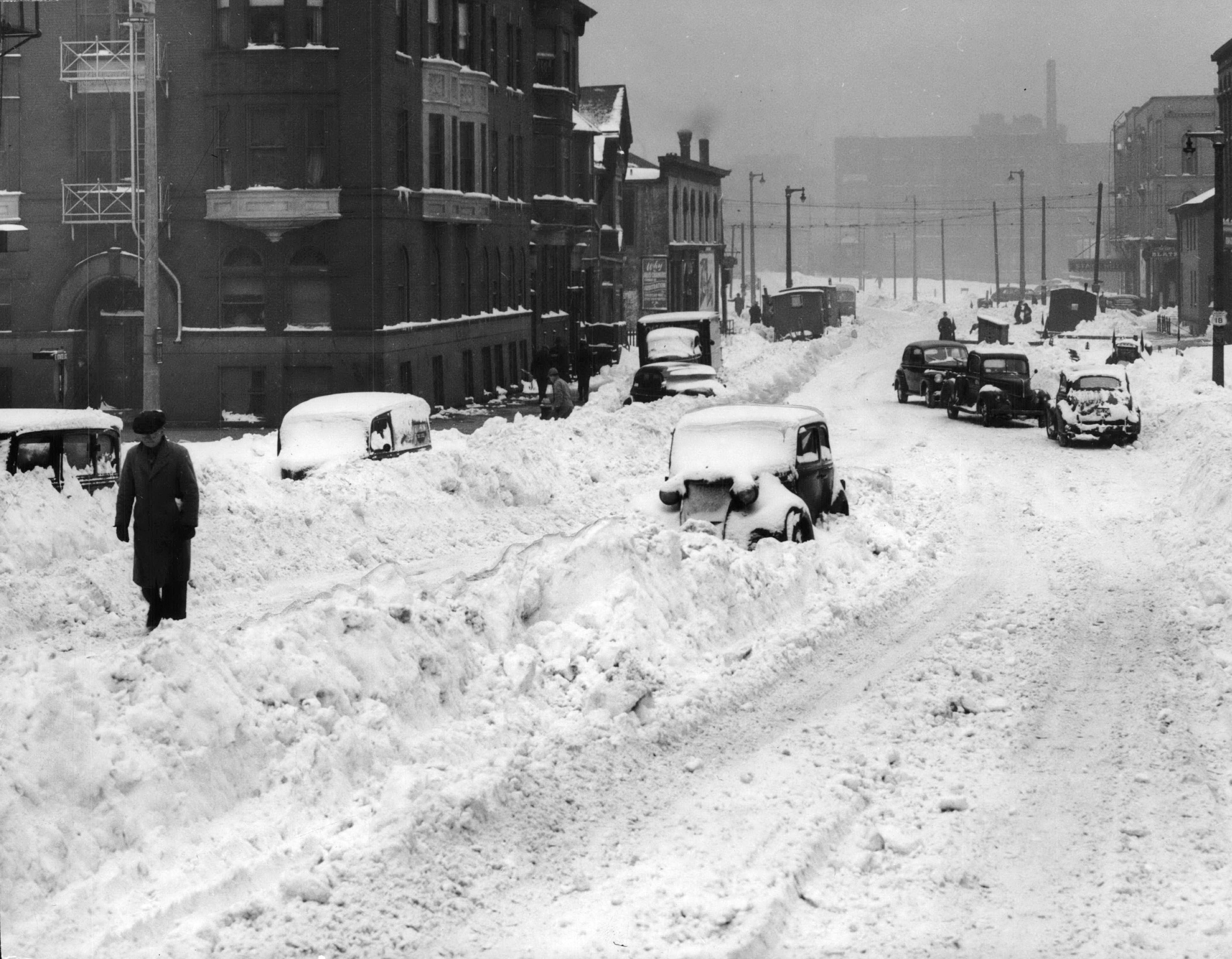 'The city stopped': The blizzard of January 1947 shut down Milwaukee