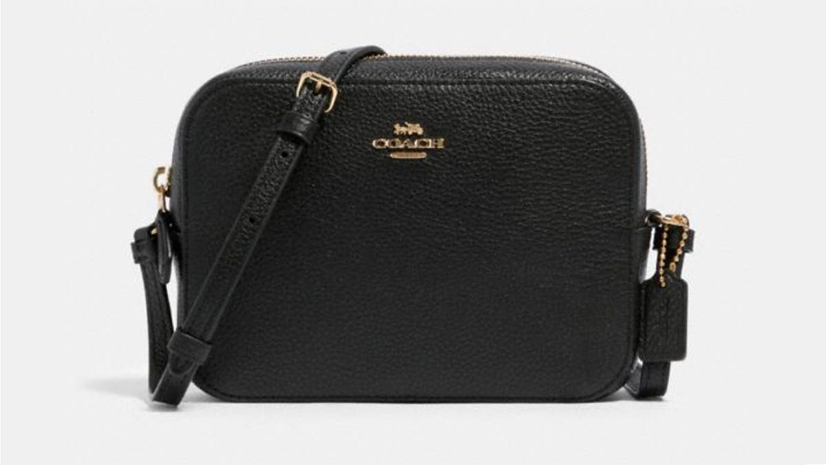 coach outlet black crossbody bag