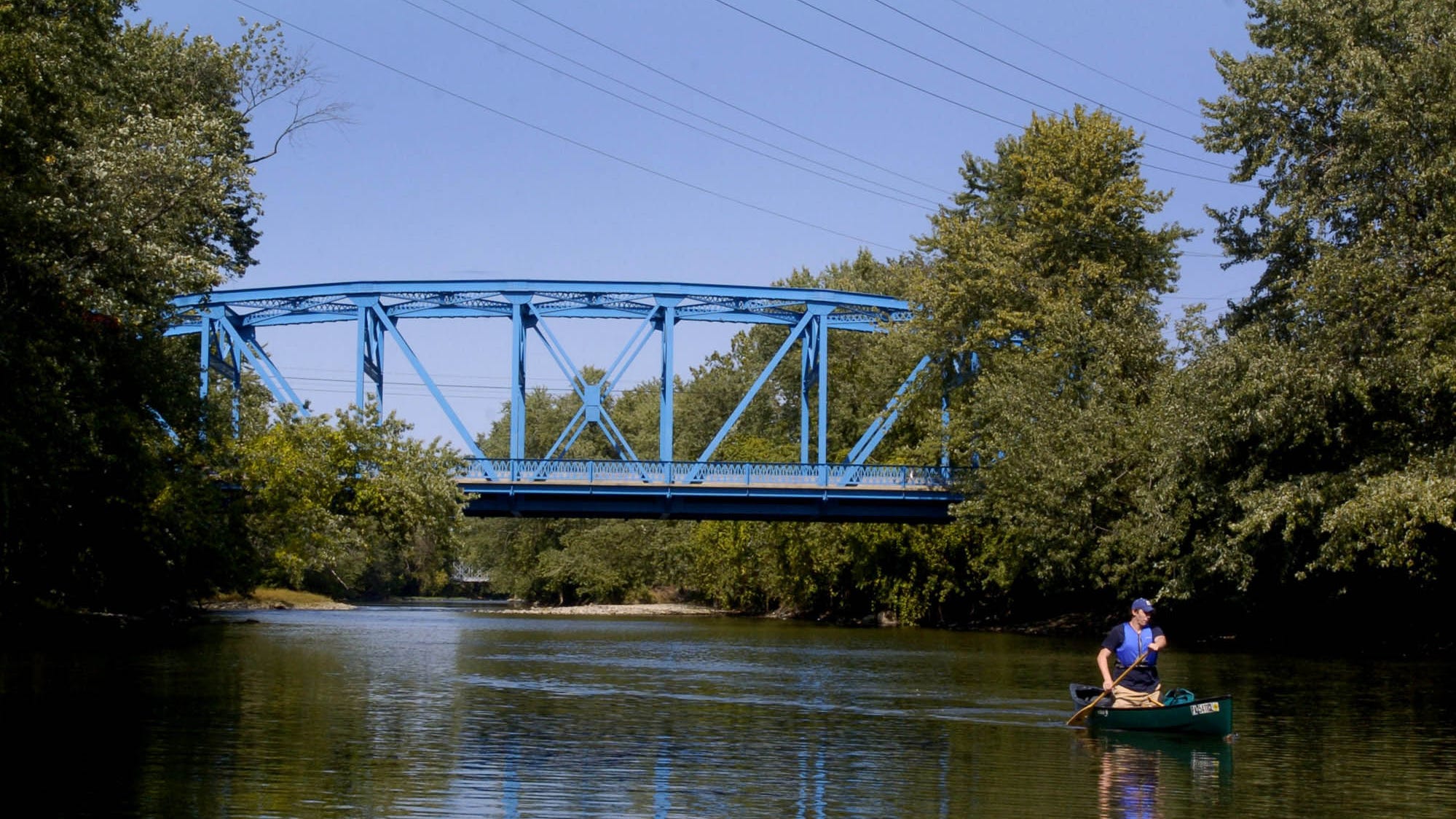 French Creek flows through downtown Meadville.