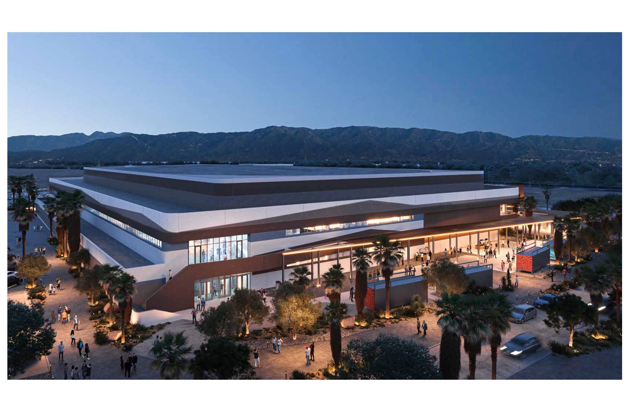 250 million Palm Springs area arena design to have desertunique features