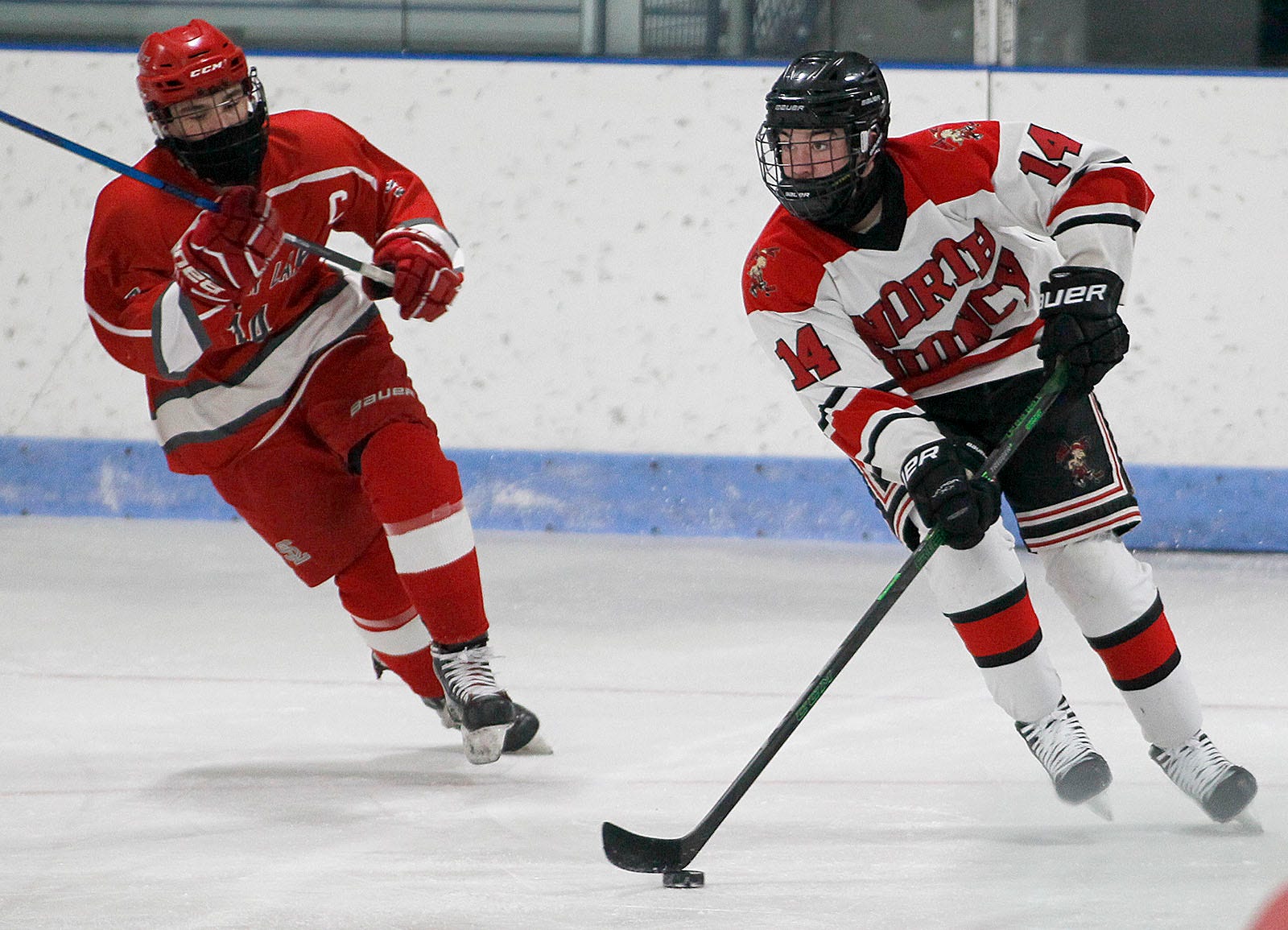 North Quincy boys hockey beats Silver Lake in OT in Patriot Cup opener