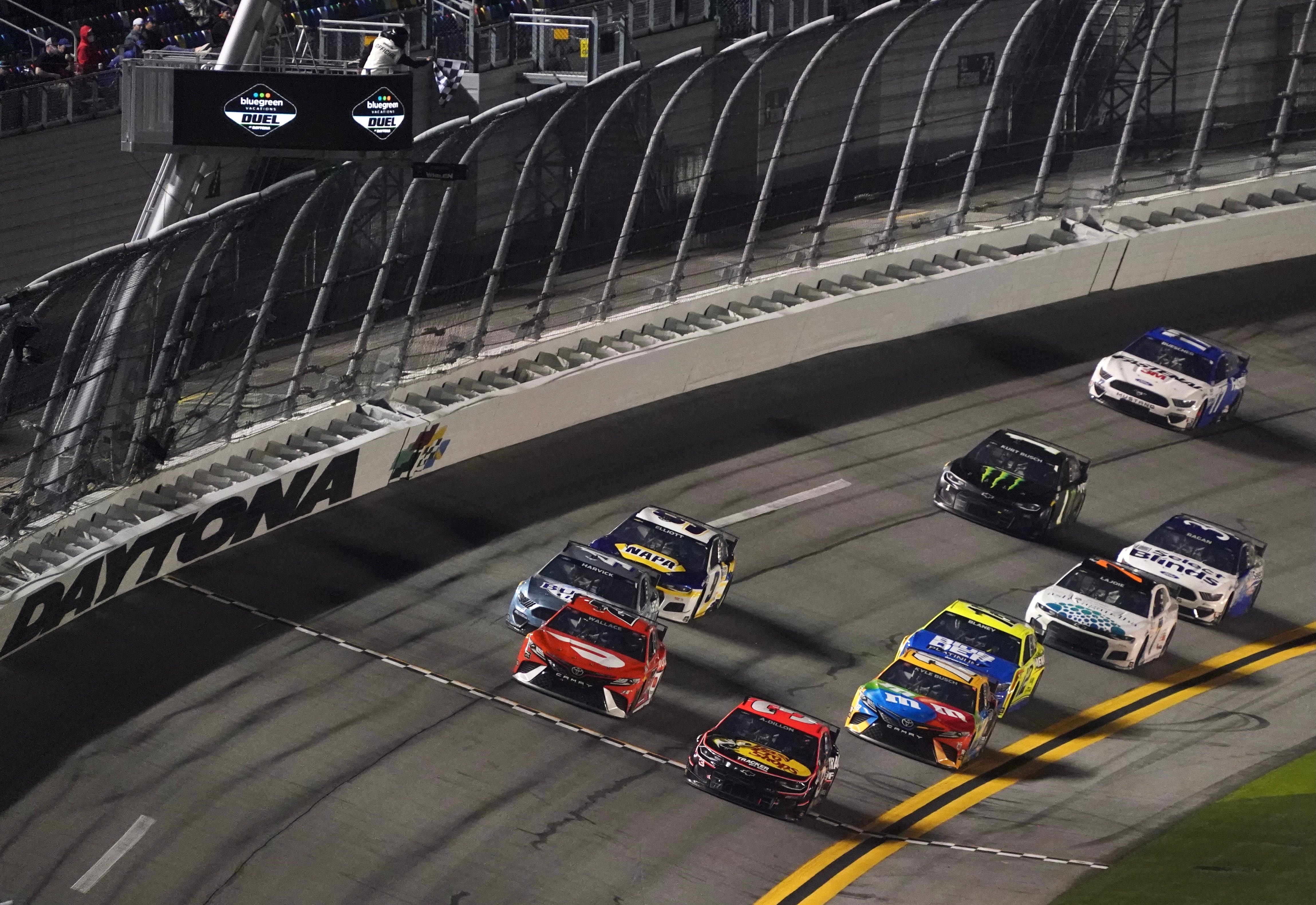 Duel 2 At Daytona: Austin Dillon Passes Bubba Wallace To Win, Set 500 ...