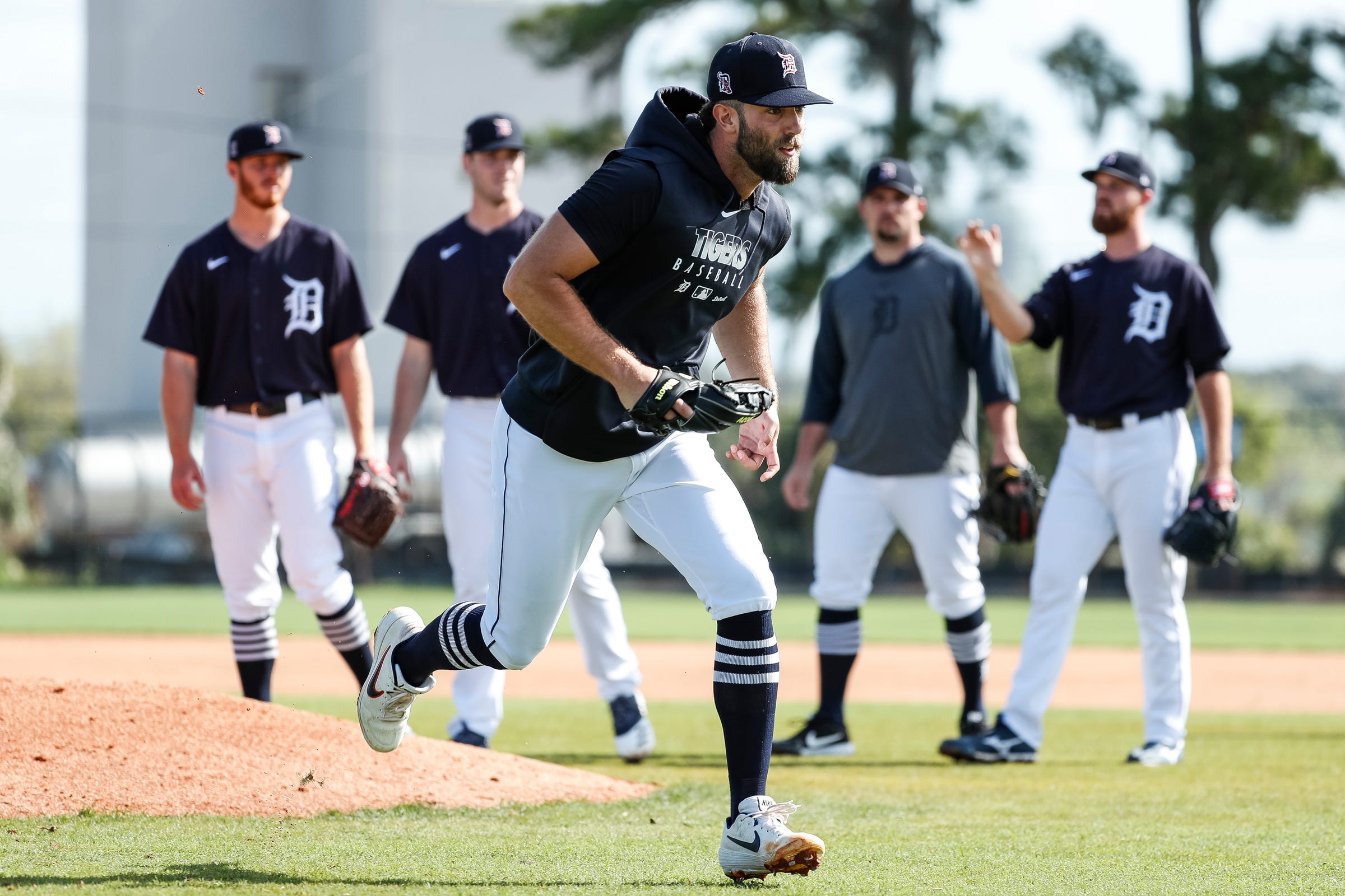 Detroit Tigers open spring training: Not much to see from socially  distanced Lakeland