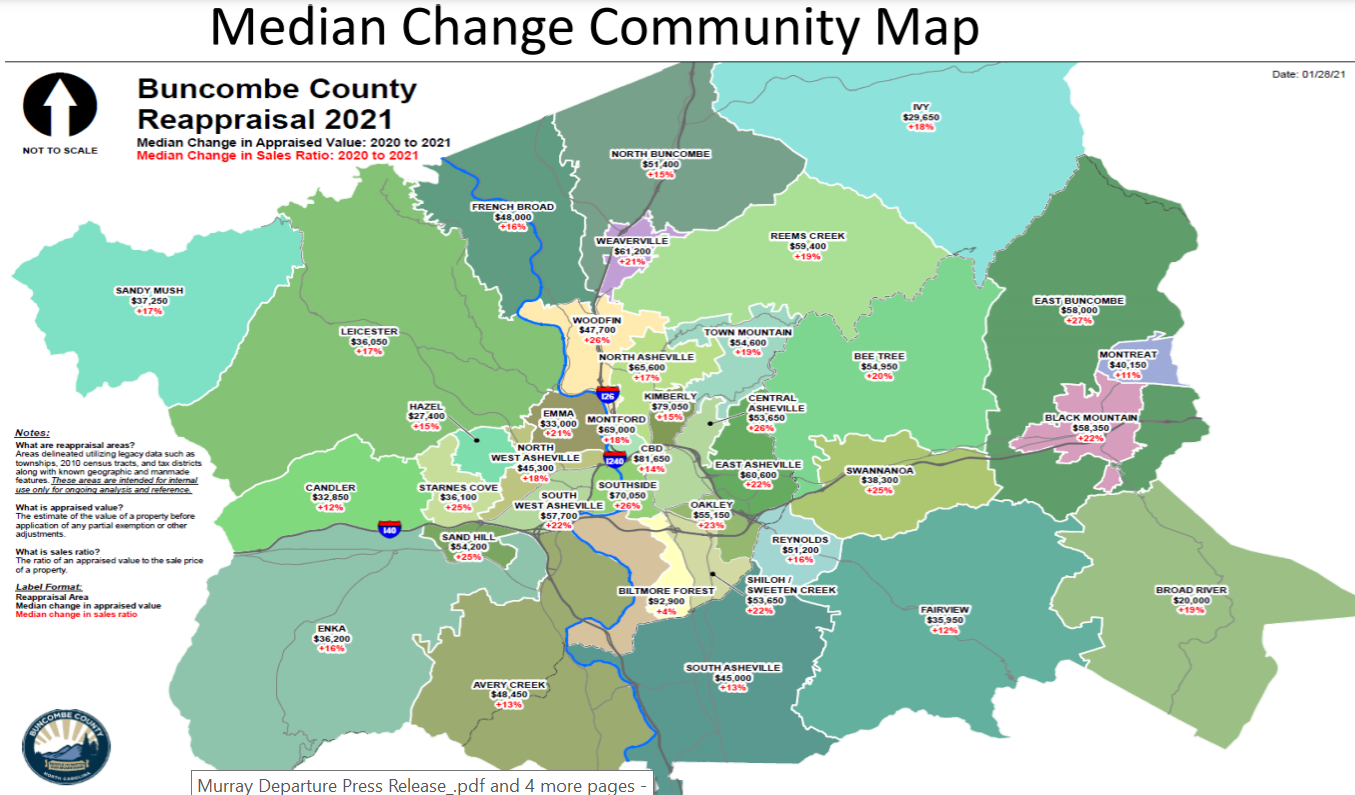 Buncombe County Property Tax Increase: Deadline For $500 Grant Nov. 15