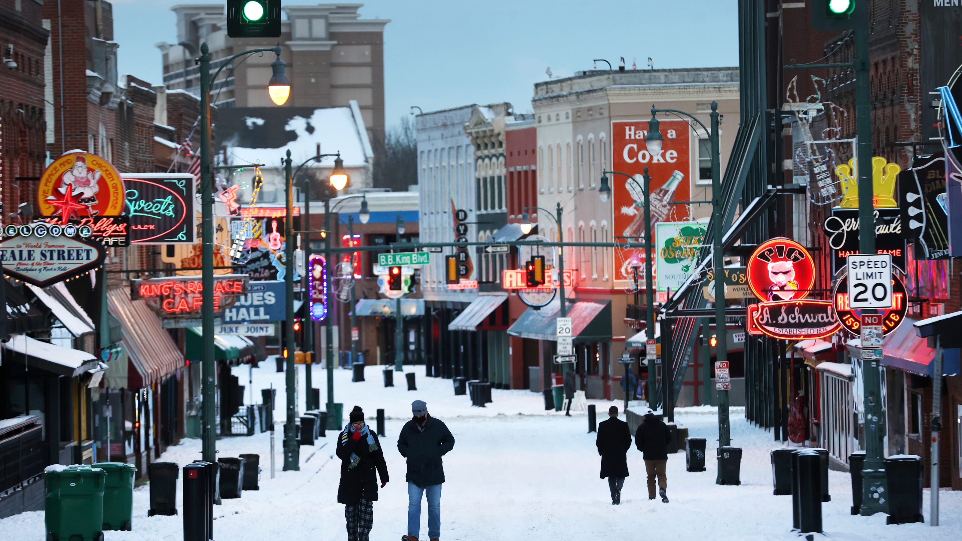Memphis snow closures Which restaurants are opened, closed