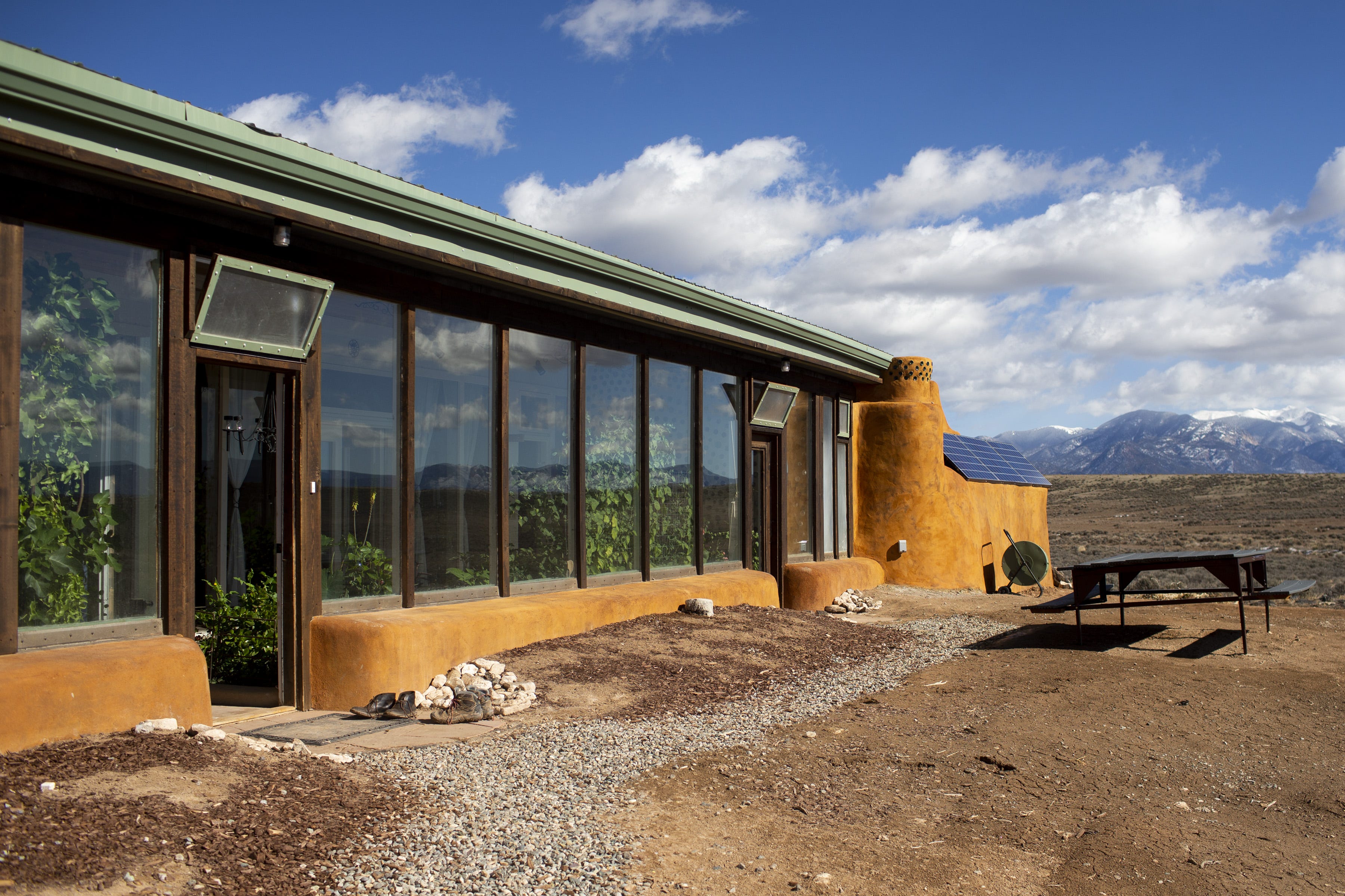 In Earthship homes, hardy pioneers ride out COVID-19 pandemic