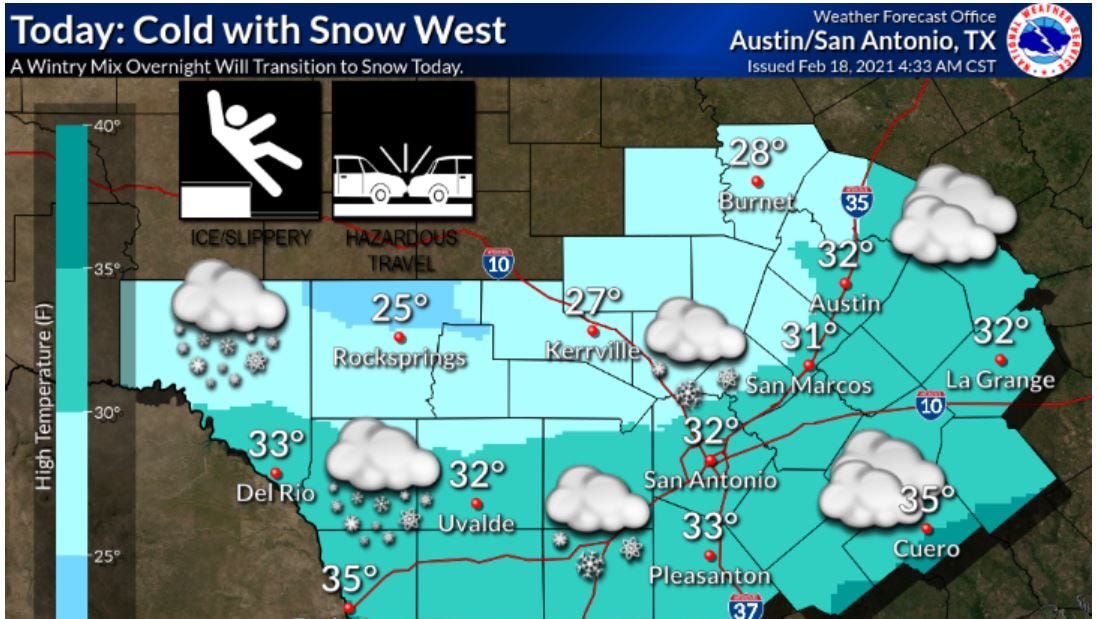 Live Austin TX weather updates Latest winter forecast on snow, freeze