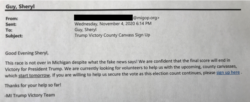 How Mistakes In Michigan County Led To Big Election Disinformation