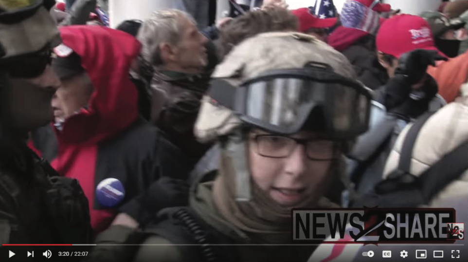 Alleged Oath Keepers Member Says She Met Secret Service Before Riot