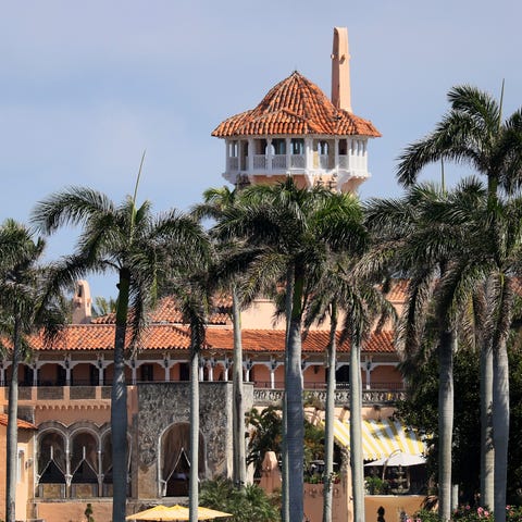 Former President Donald Trump's Mar-a-Lago resort 