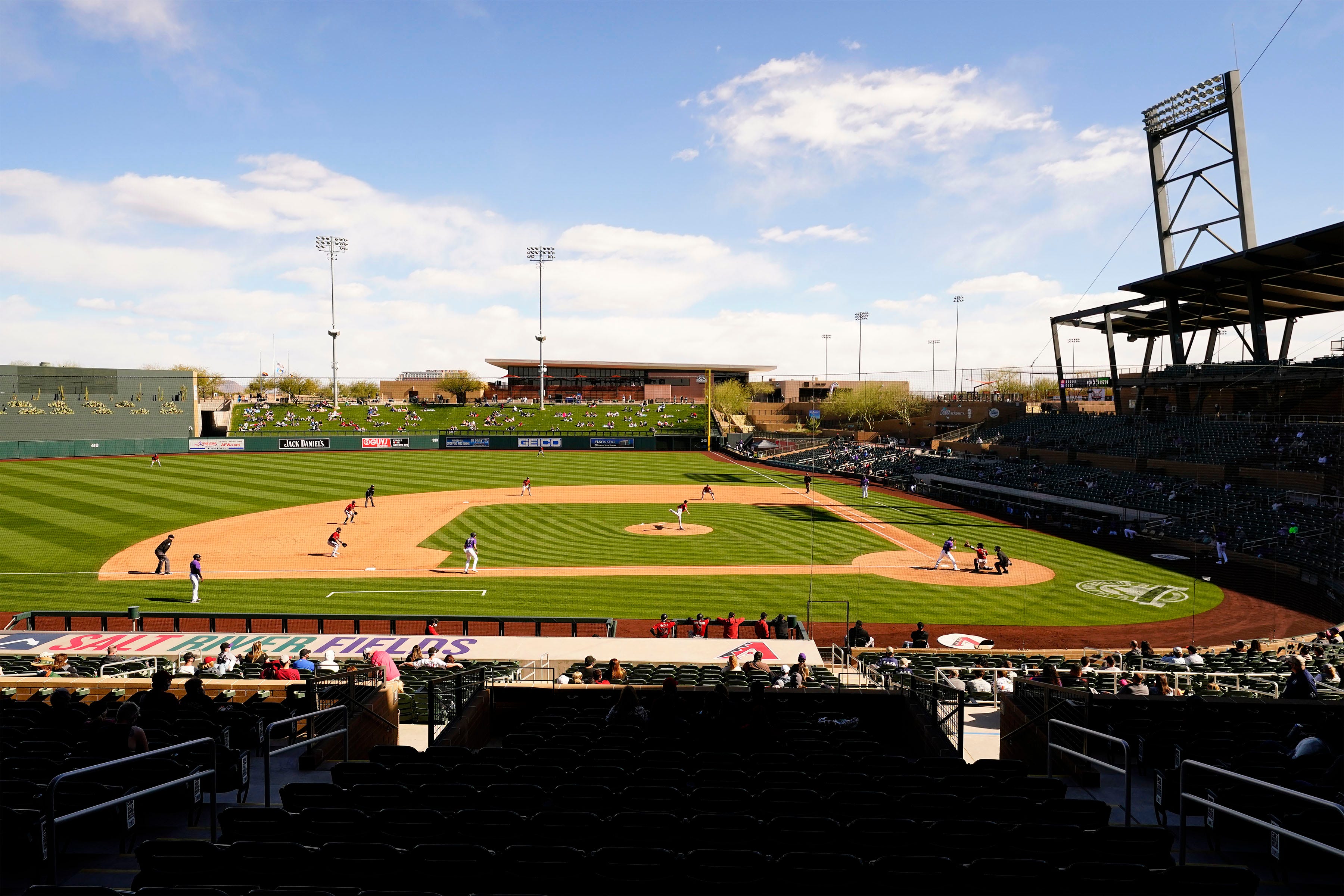 are dogs allowed at salt river fields