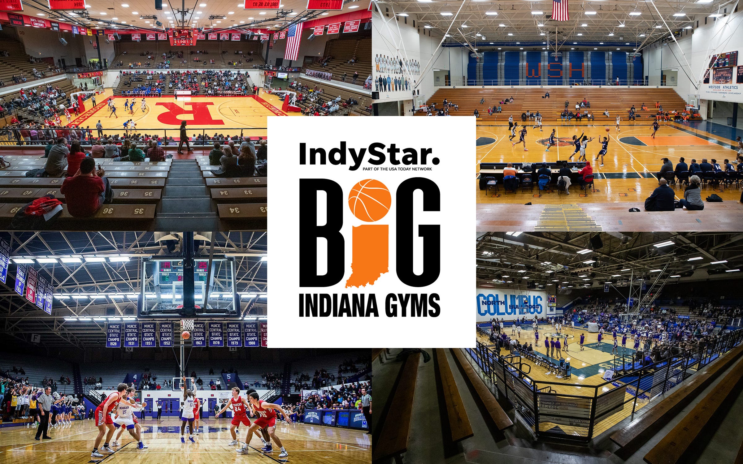 Big Indiana Gyms Tour 13 of the largest high school gyms in the U.S.