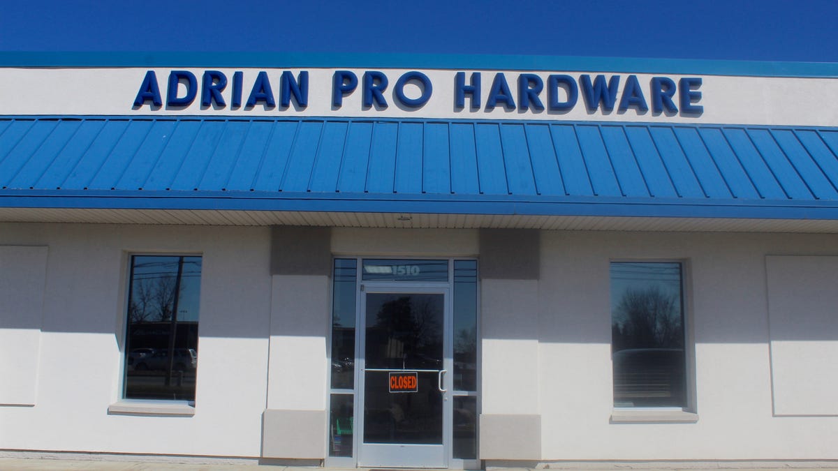 Adrian Pro Hardware, 1510 W. Maumee St., Adrian, closed Friday afternoon after 70 years of business. The space will be used by Whitcher Plumbing & Heating for a showroom and reception area.