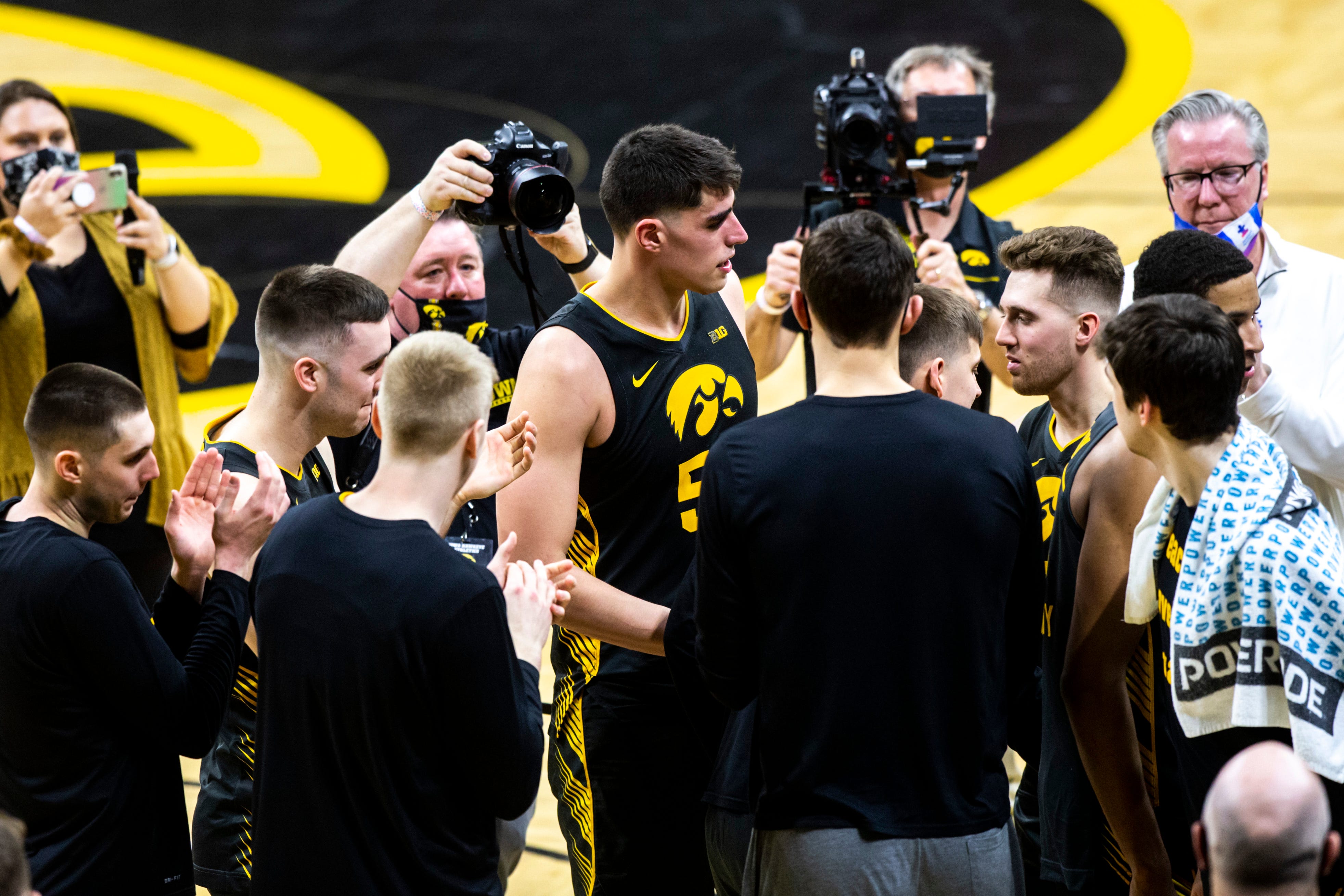 Big Ten Basketball: Iowa Hawkeyes Senior Day Vs. Wisconsin