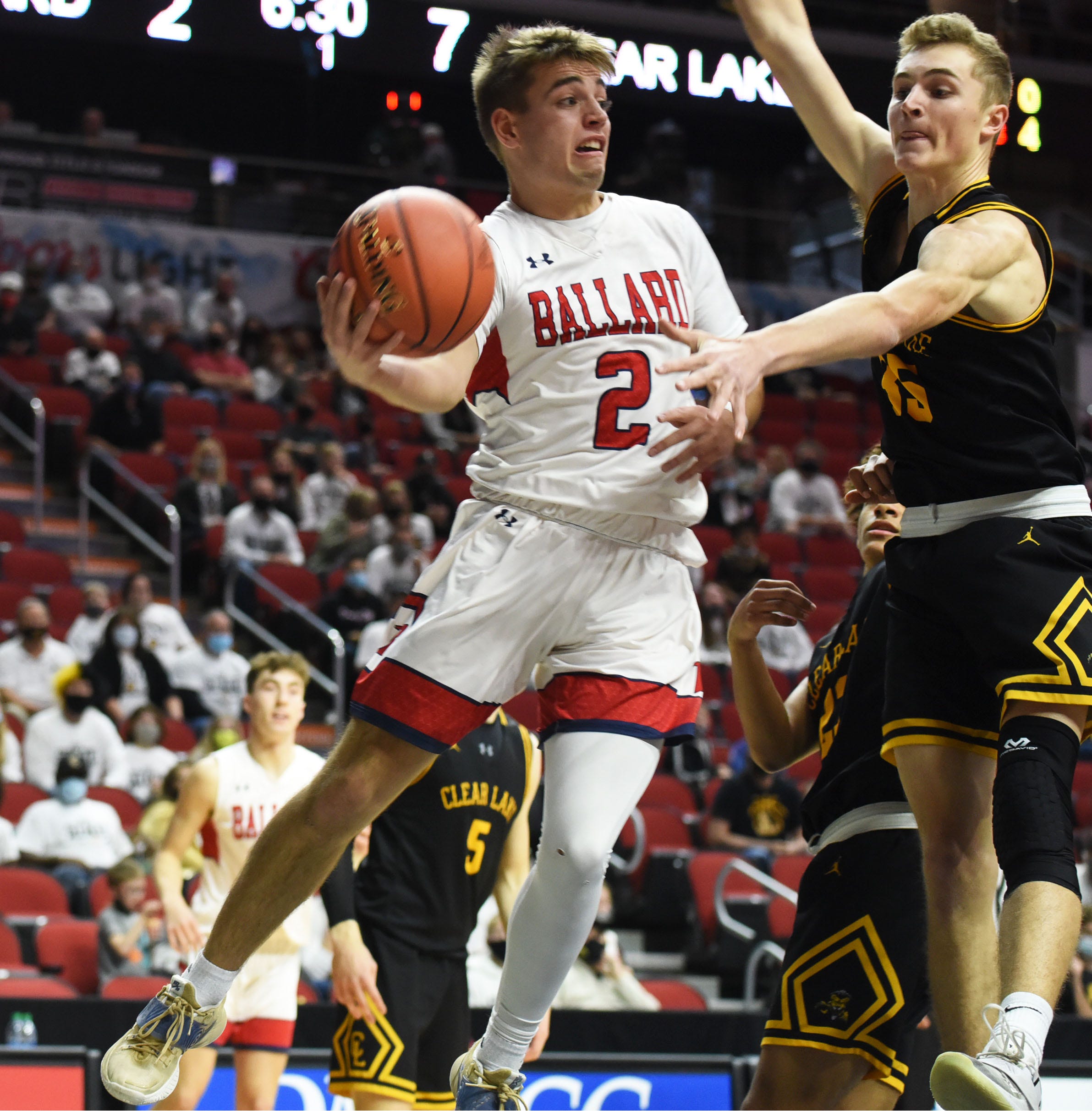 State basketball: Ballard thumps Clear Lake to return to Class 3A ...