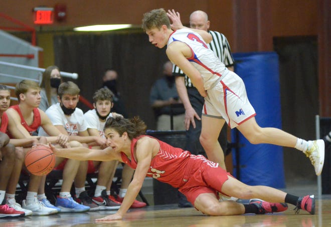 No. 1 Bishop Miege beats McPherson in 4A boys basketball state semifinal