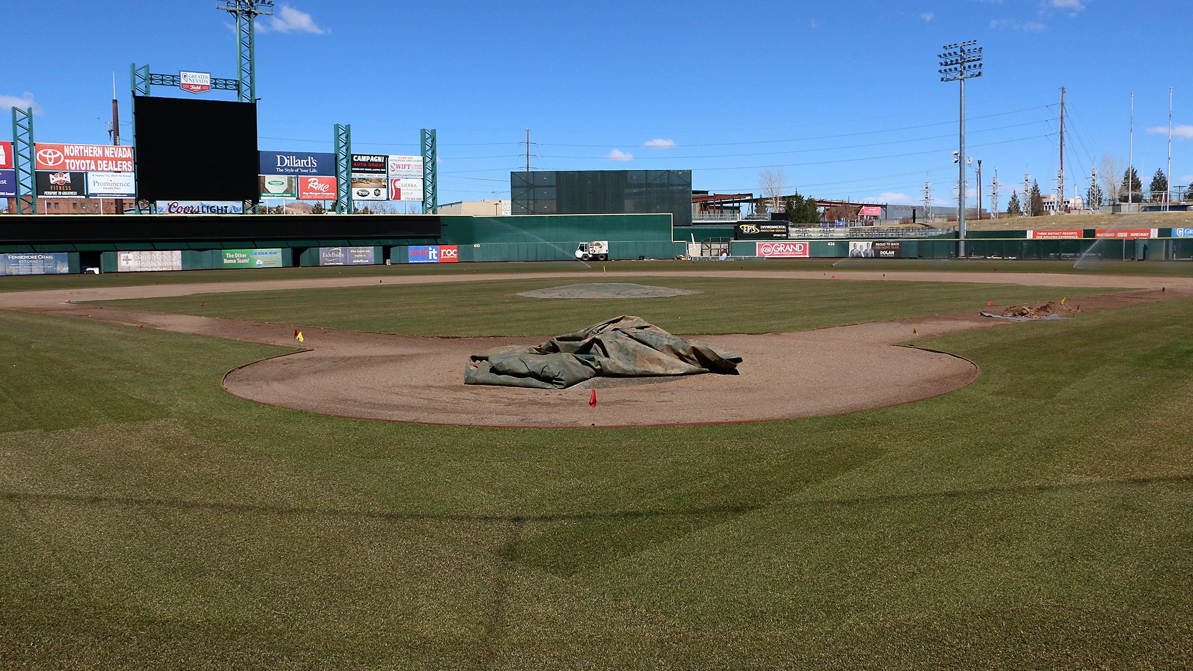 Renovation complete at Reno Aces baseball field; season begins May 6