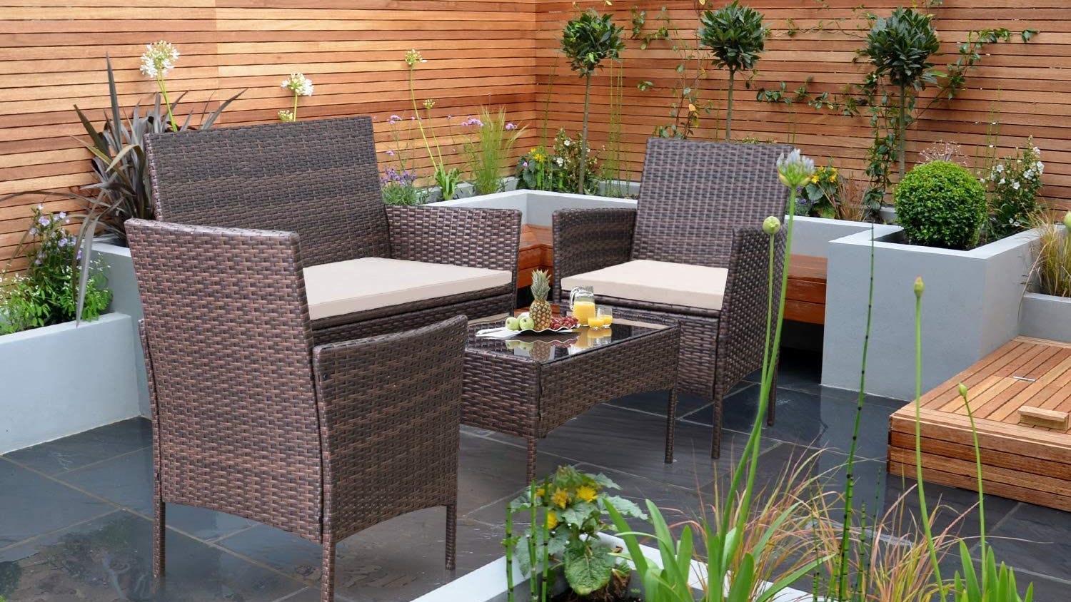 wicker patio furniture under $200