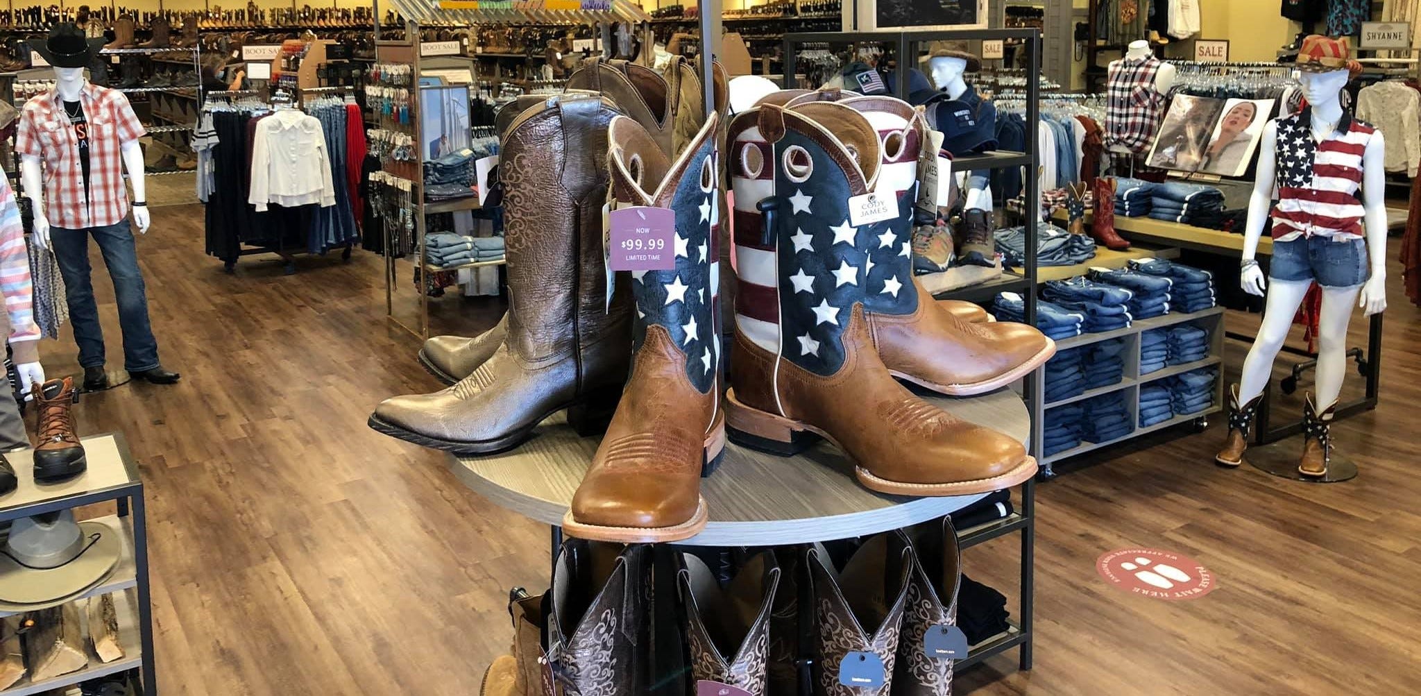 boot barn new tazewell