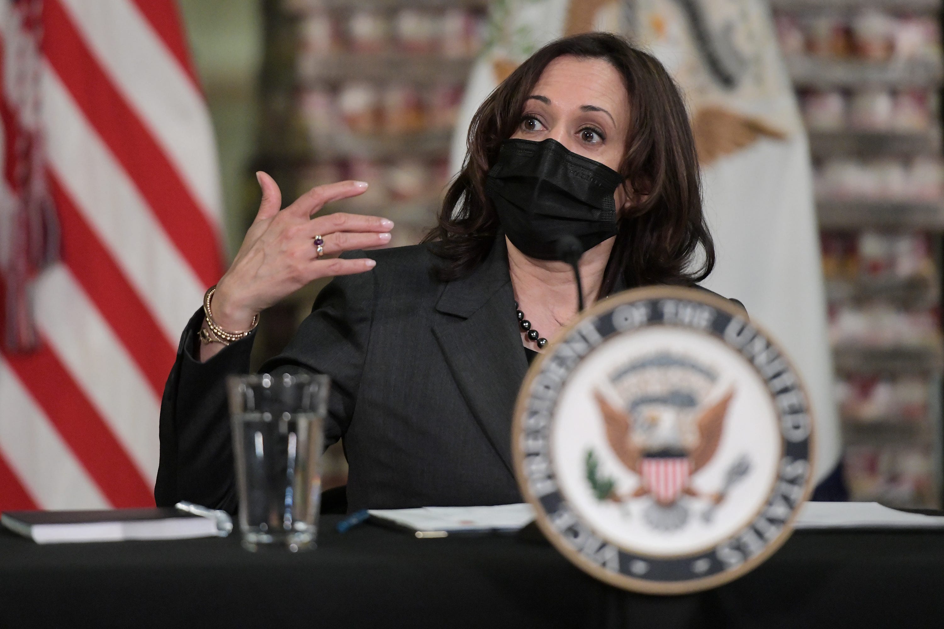 Fact Check: Claims That Kamala Harris Refused Salute Missing Context