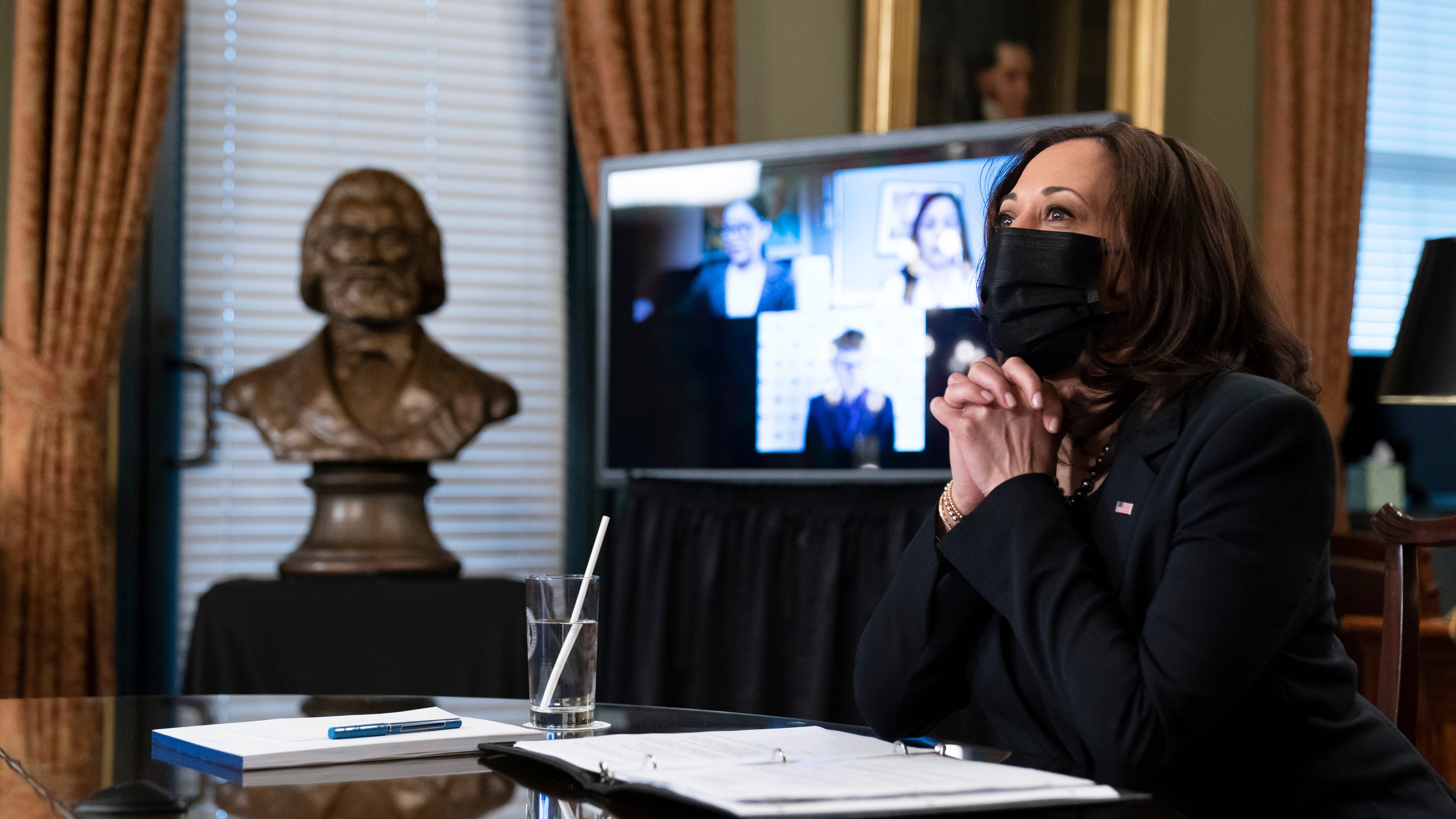 WATCH: Vice President-Elect Kamala Harris Gets Moderna Vaccine