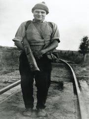 Hemingway in 1919, pictured in northern Michigan.