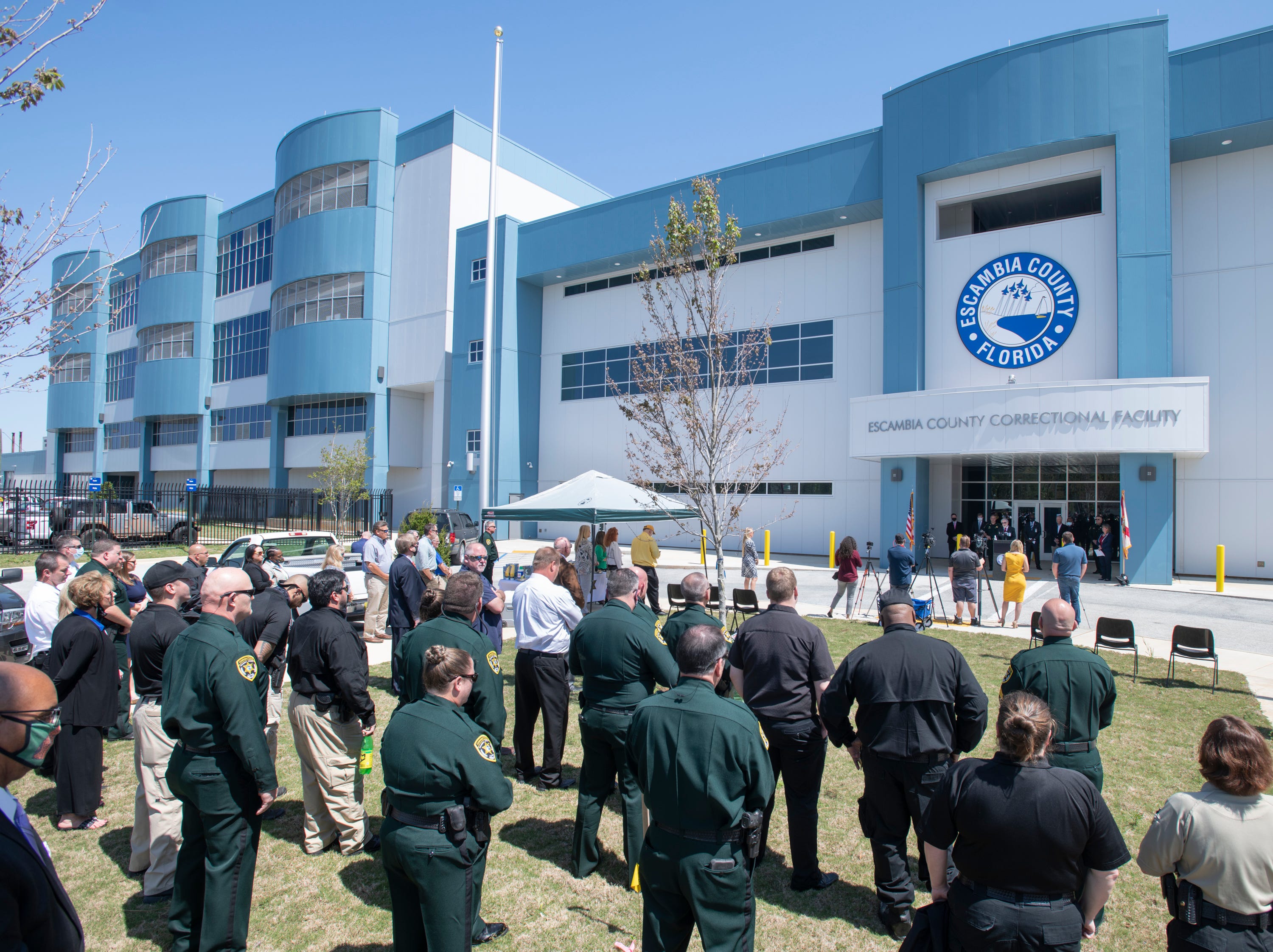 Construction complete on new 142 million Escambia County jail