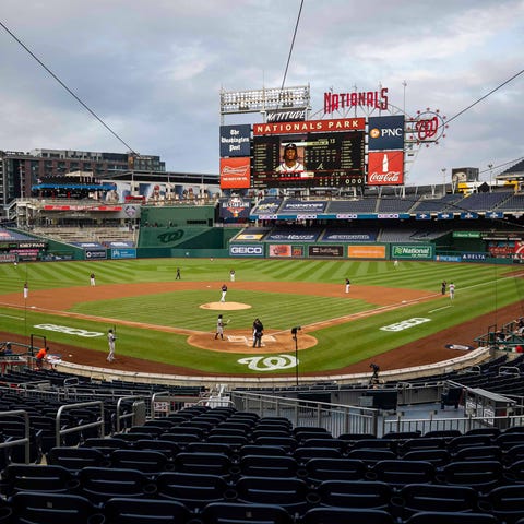 A view of Nationals Park.rts