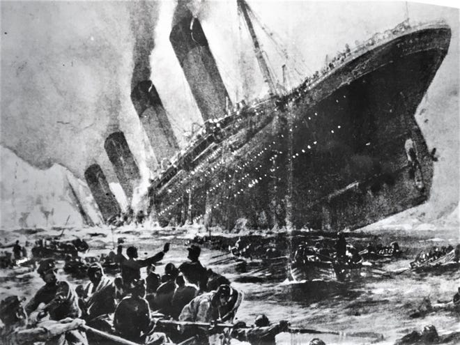 April 15, 1912: Augustan goes down with Titanic
