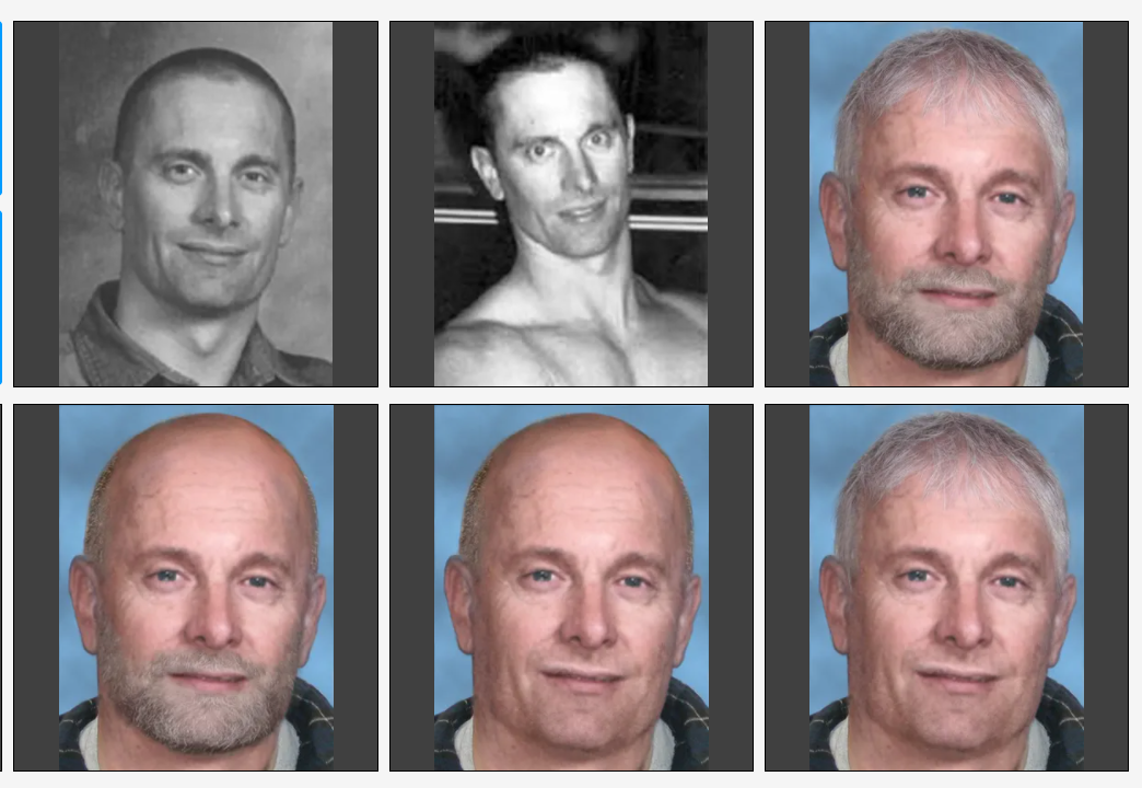 age progression pictures