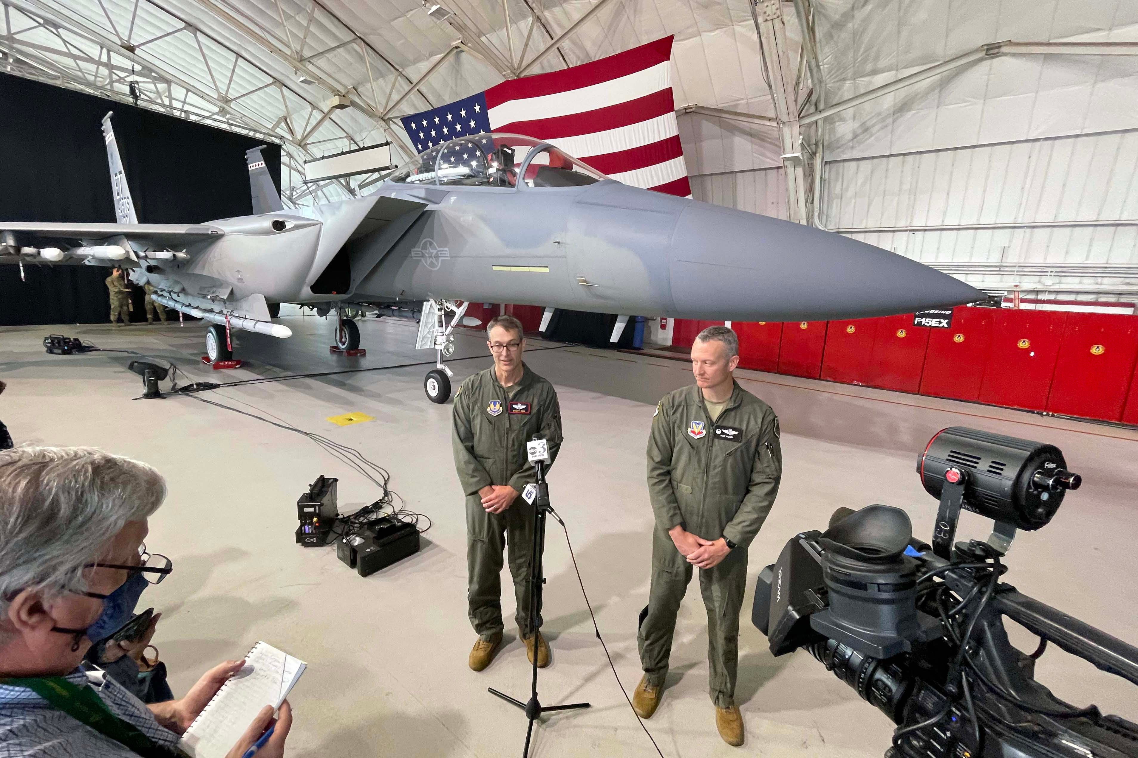 Eglin Air Force Base Florida Rolls Out New Boeing F 15ex Eagle Ii 