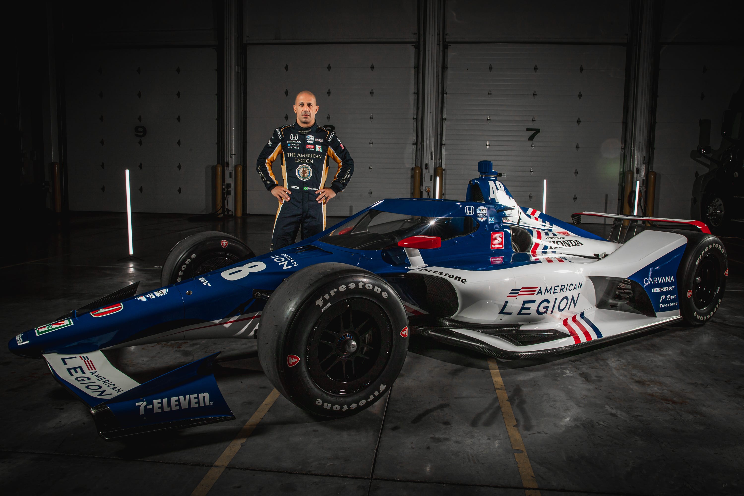 Indy 500 Tony Kanaan S Car Will Sport American Legion S New Logo