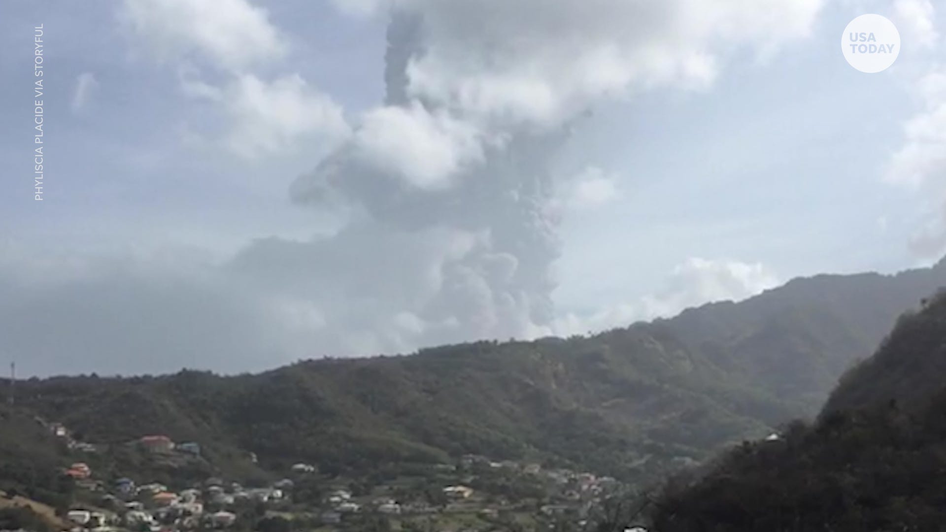 'Explosive eruption confirmed' at St. Vincent's La ...