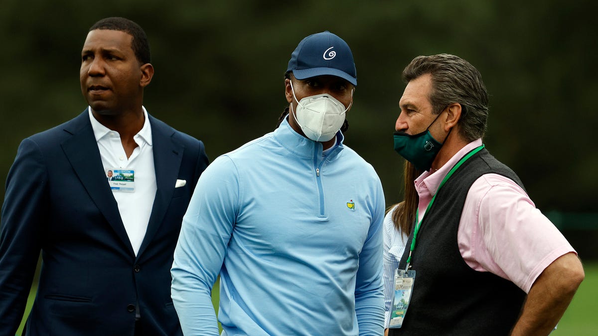 Celebrity sightings at the 2021 Masters golf tournament