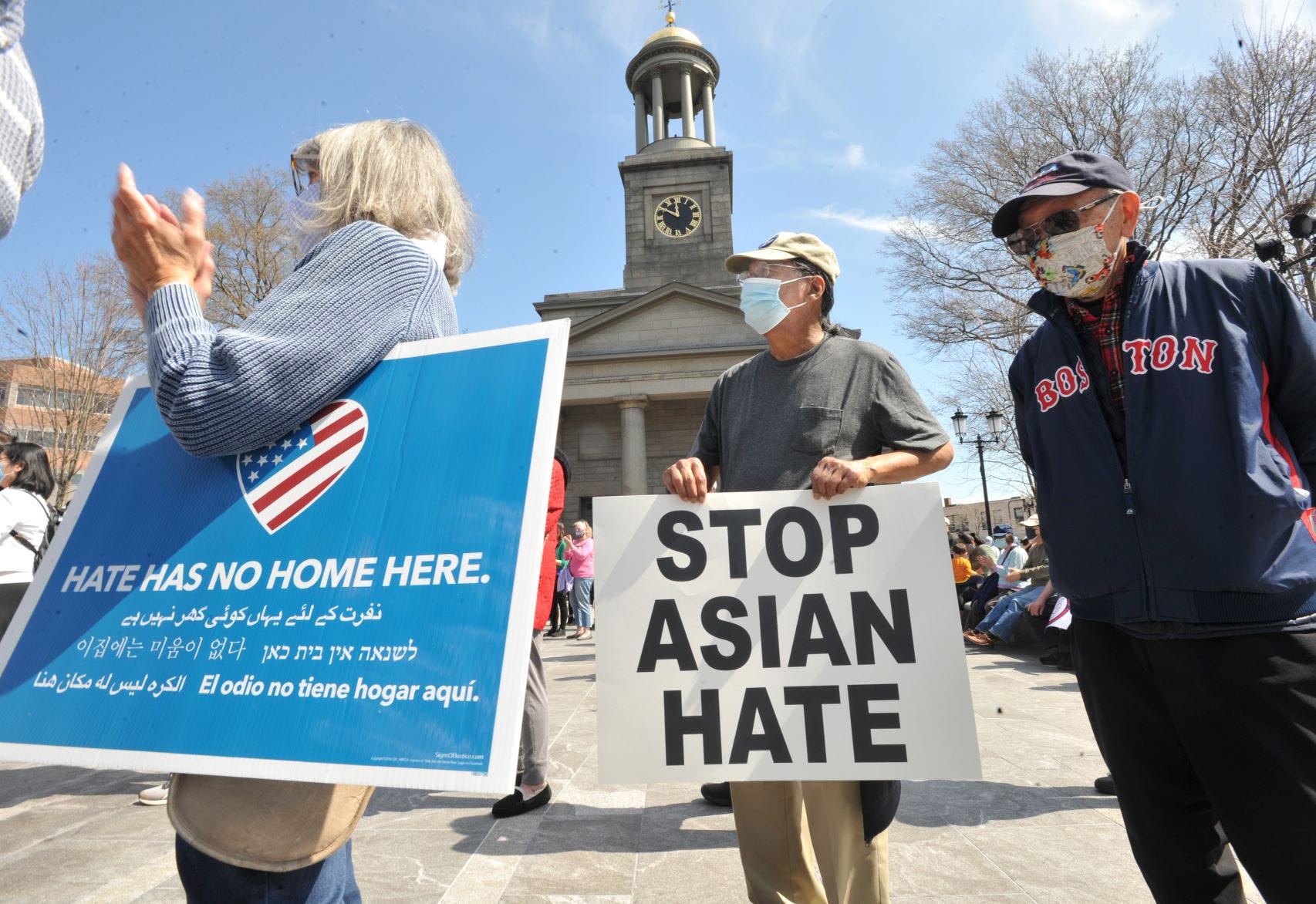 Quincy Residents Rally In Support Of Asian Community