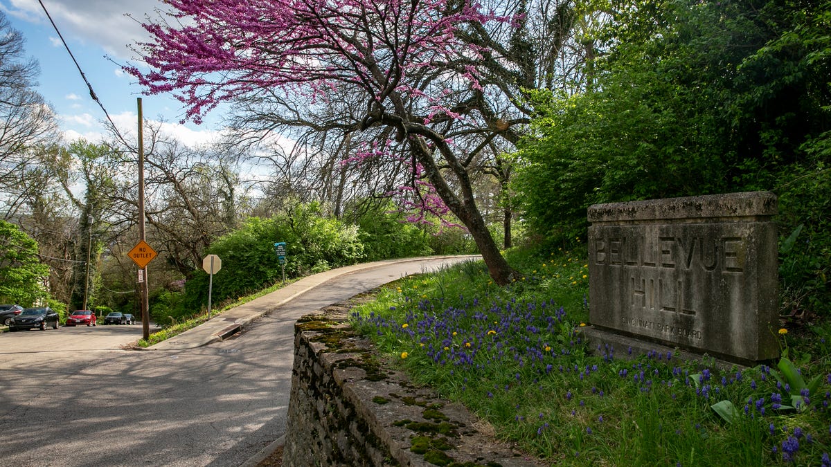 Bellevue Hill Park, one of the best views of Cincinnati