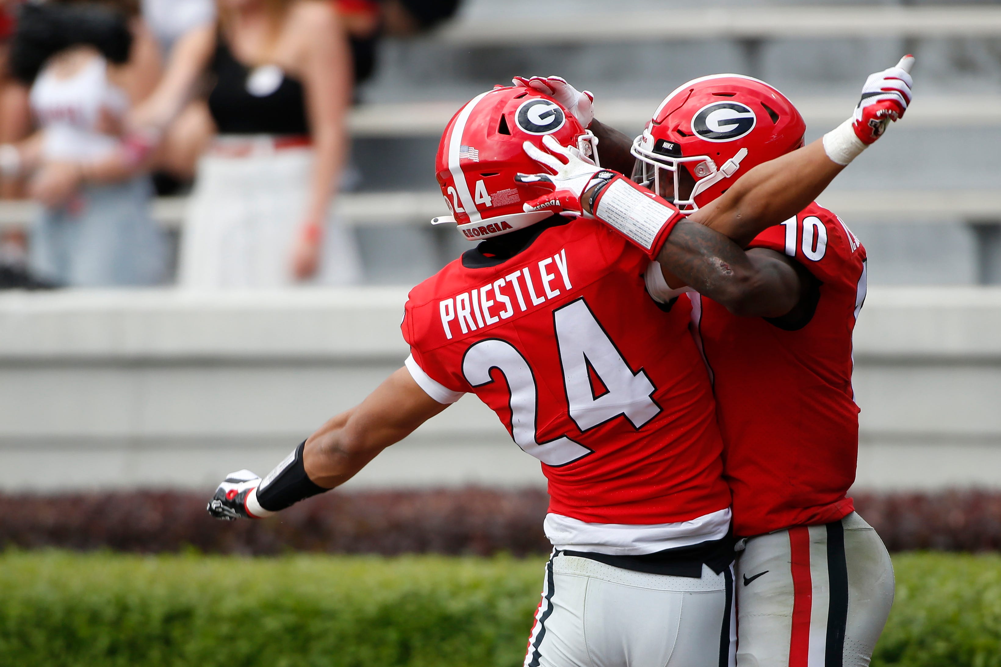 UGA Football QB Brock Vandagriff gets first taste of G-Day 2021