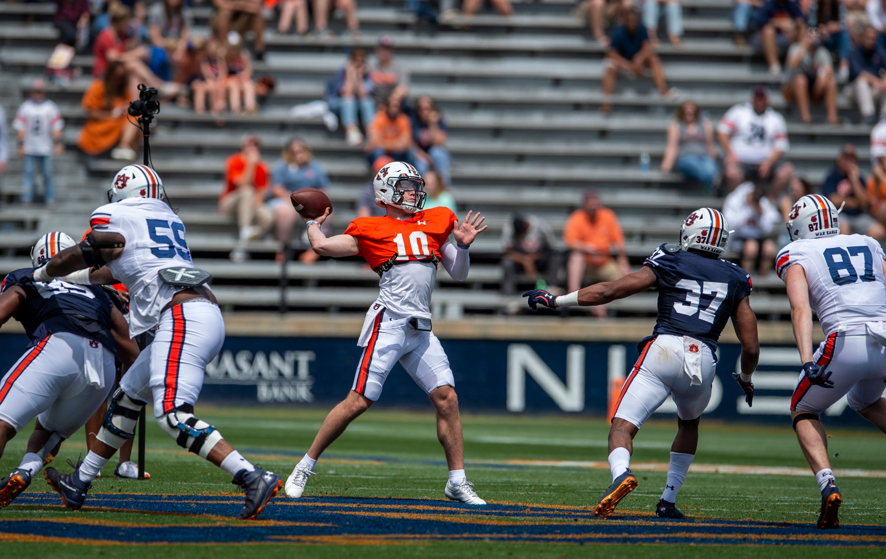 Is This The Year? Auburn Football Quarterback Bo Nix Shows A-Day Positives