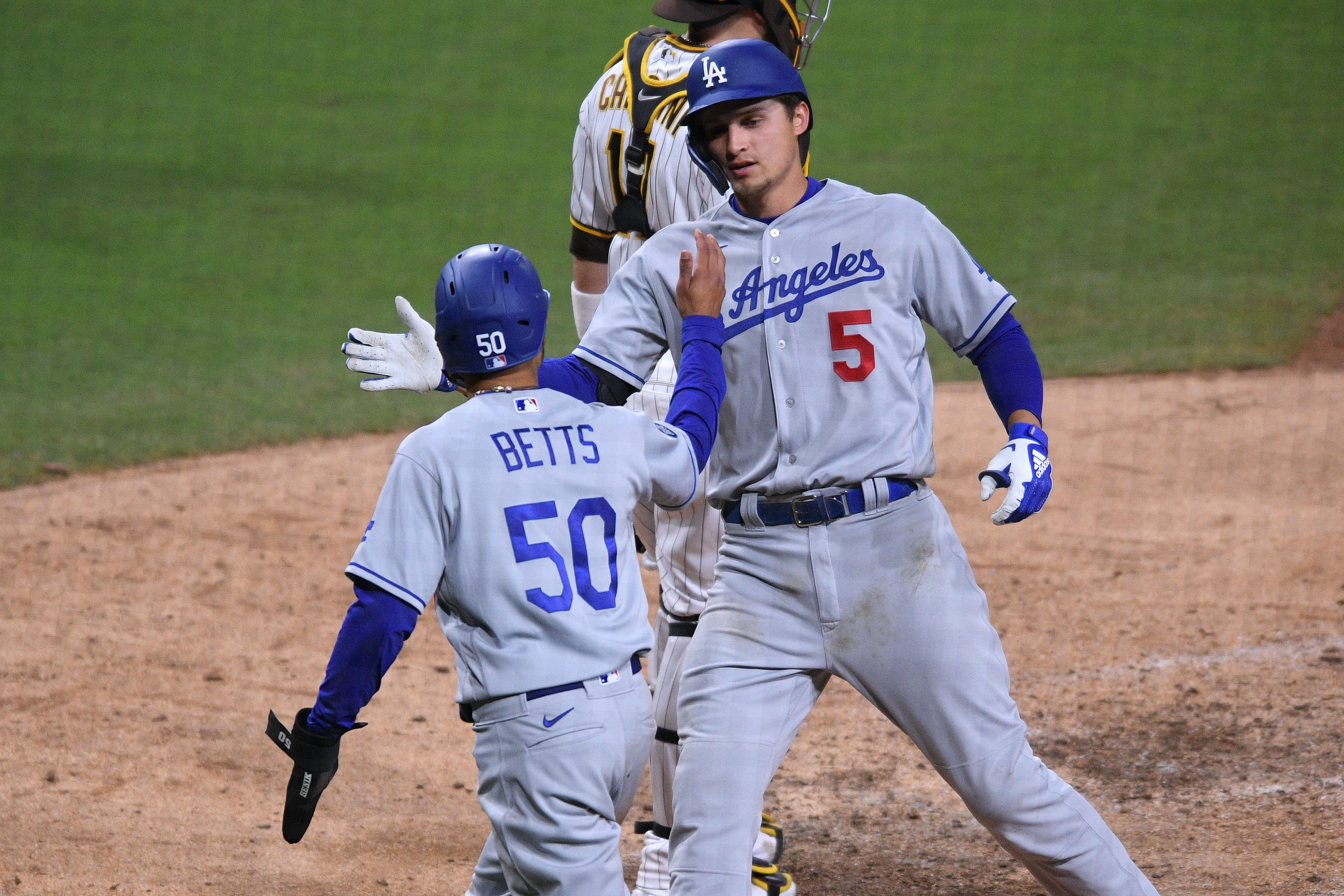 Hosmer's slam vs. Dodgers, Los Angeles Dodgers, Los Angeles, HOS THE  BOSS. Eric Hosmer's feeling grand today in LA!, By San Diego Padres