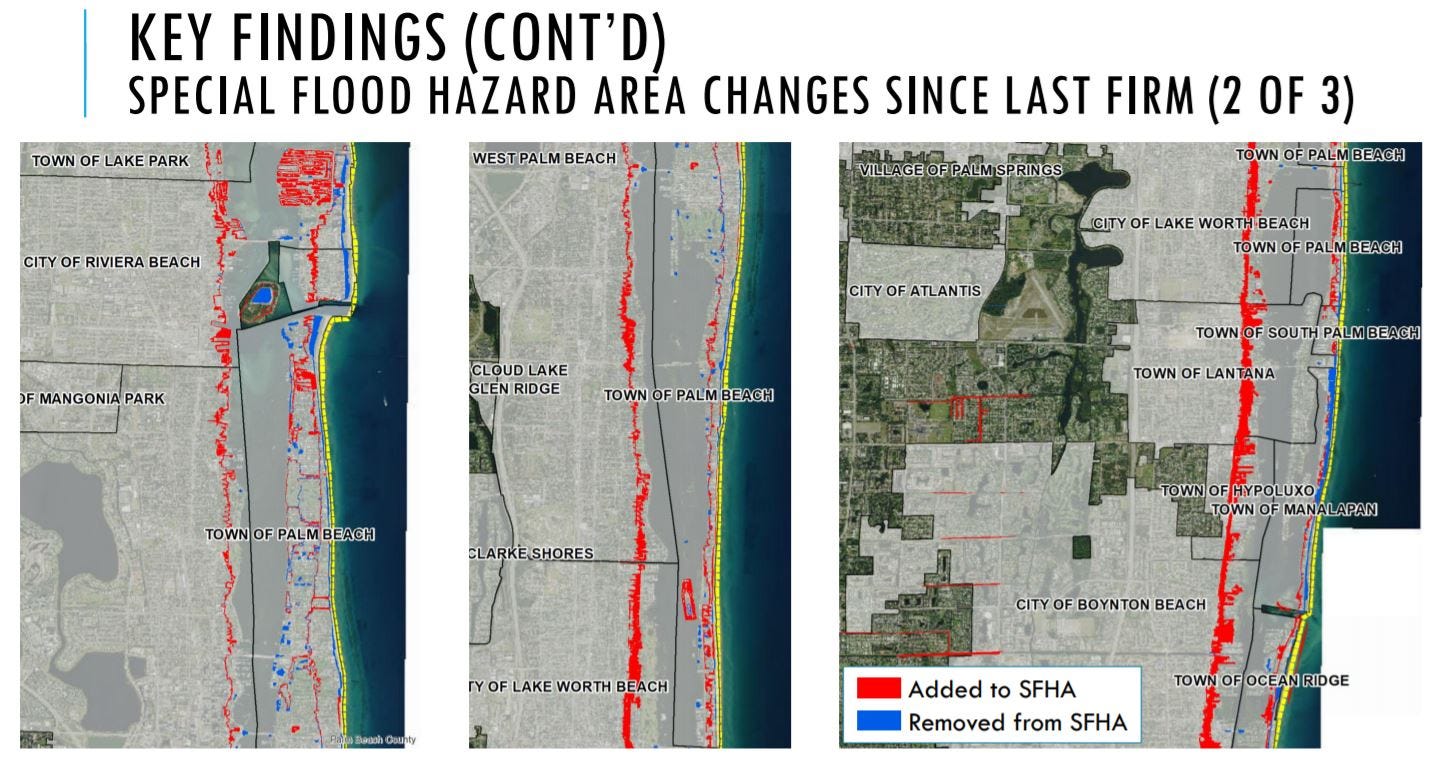 Palm Beach County Properties Added To Fema Flood Zones In New Update