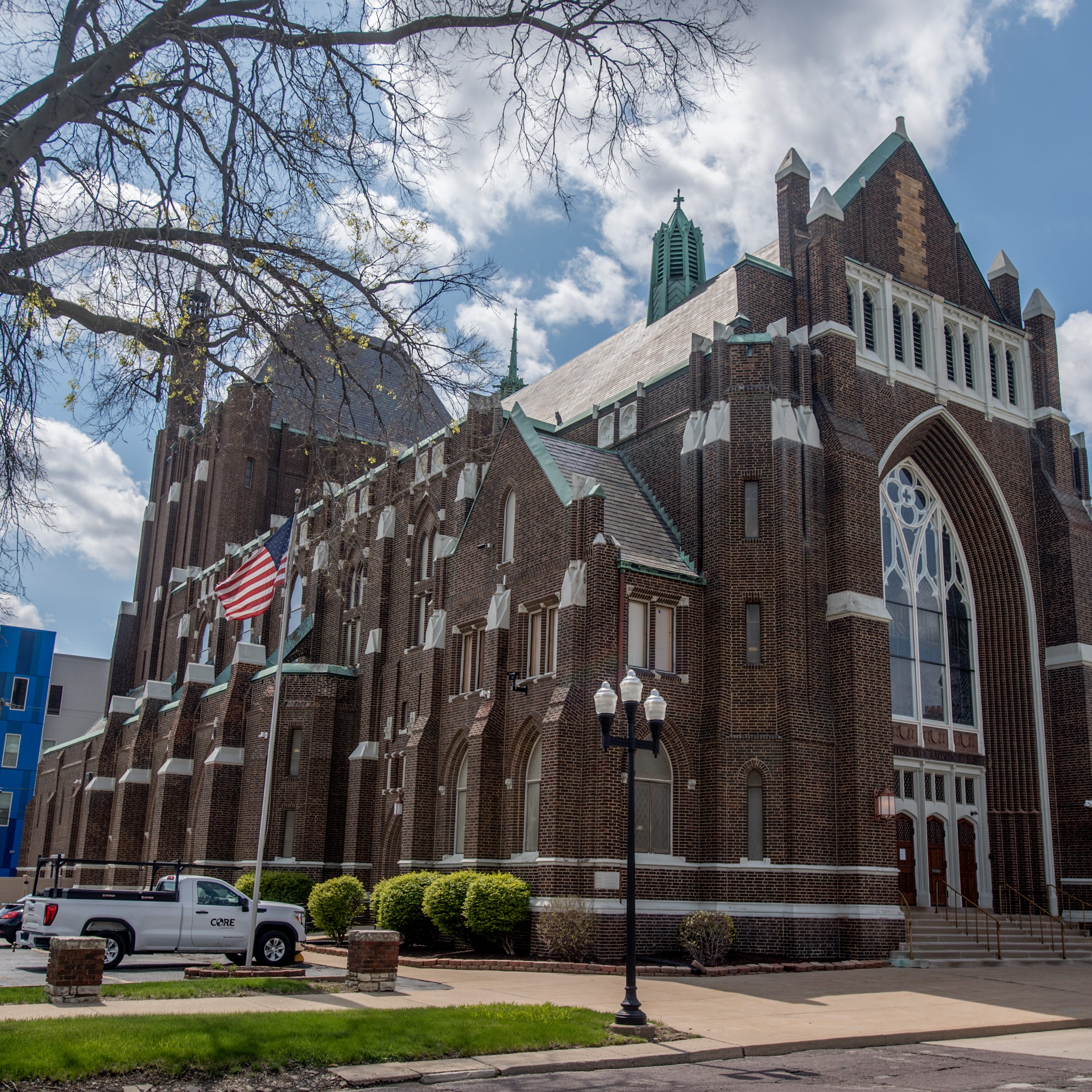 The Scottish Rite Cathedral, 400 NE Perry Avenue, has undergone extensive renovations and updates under the guidance of developer Kim Blickenstaff.