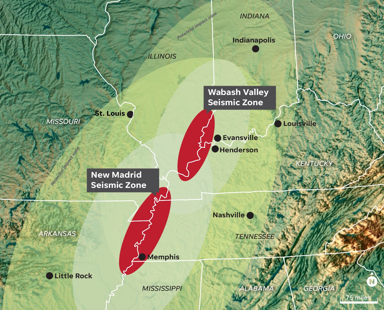New Madrid Fault How A Major Earthquake Could Devastate The Tri State