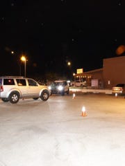 An image from the Tucson Police Department shows the scene of a shooting at a bar located at 5244 S. Nogales Highway on May 2, 2021.