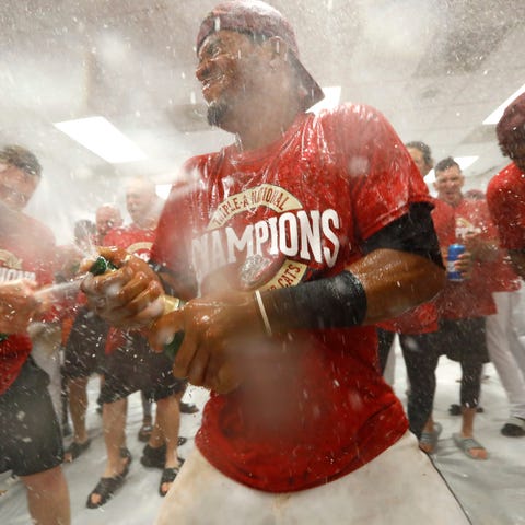 The Sacramento River Cats celebrate their Triple-A