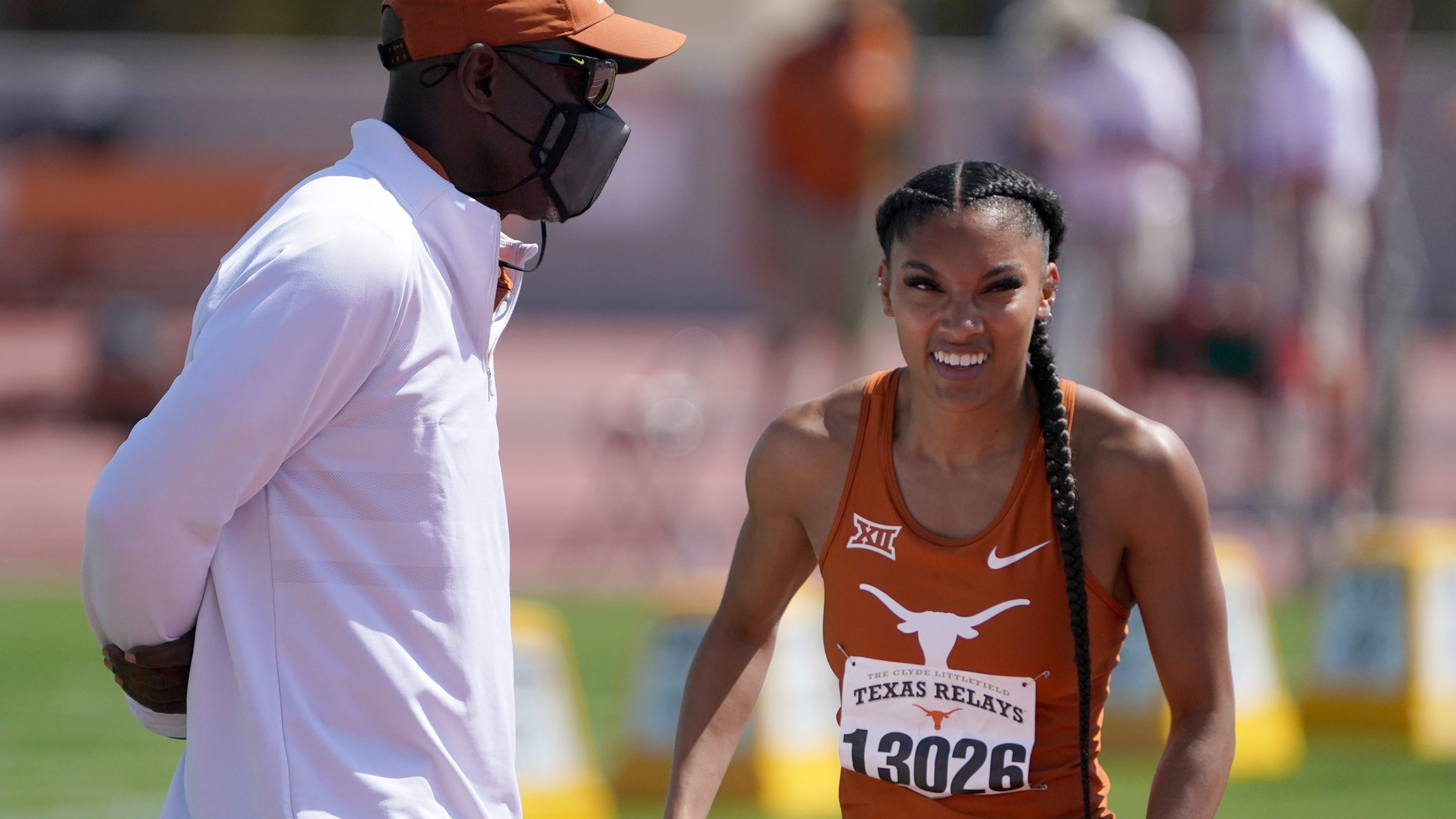 Texas' Tara Davis is hitting new heights on and off the track