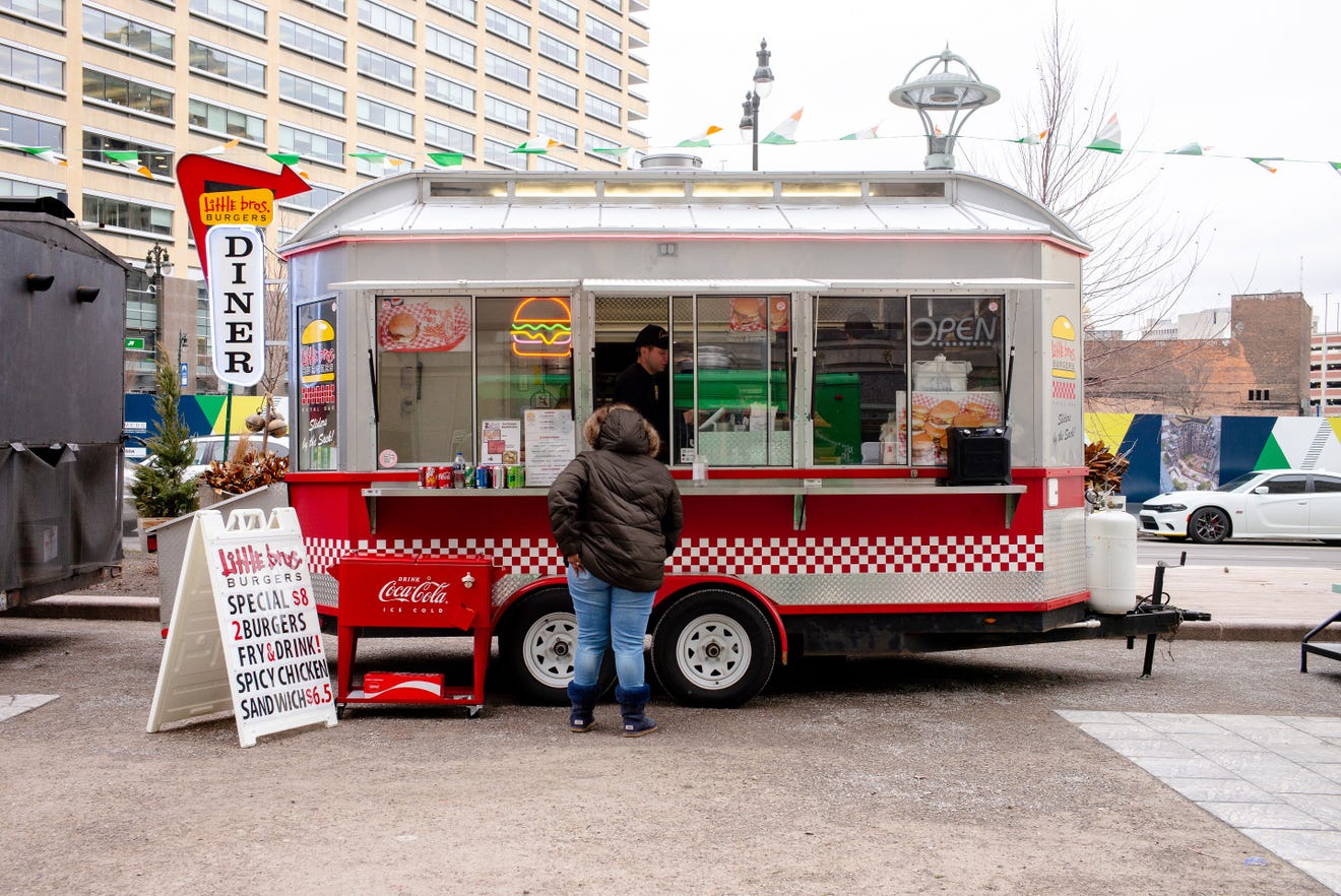 Food trucks return to downtown Detroit Friday