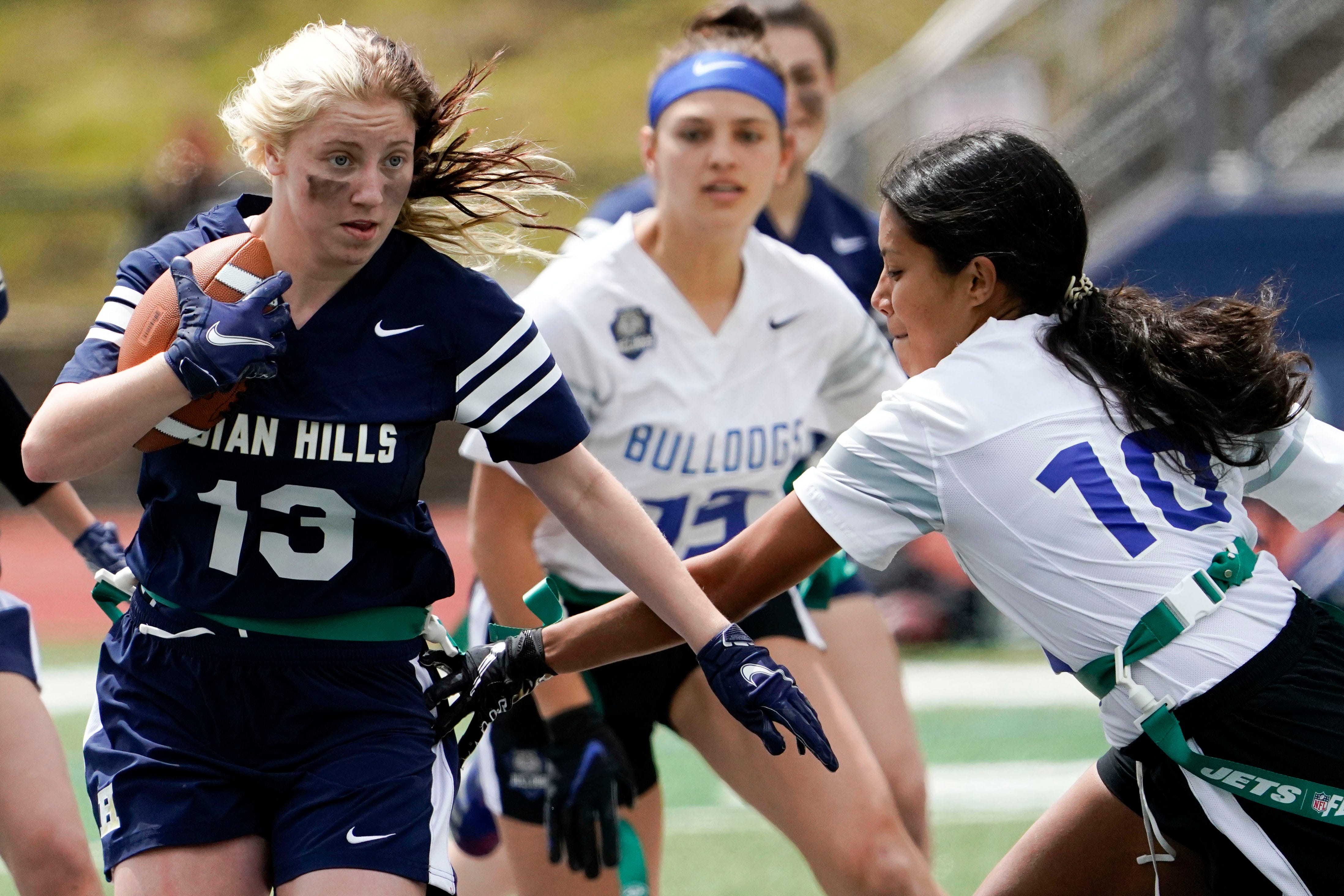 NJ Girls Flag Football Championship At MetLife Stadium