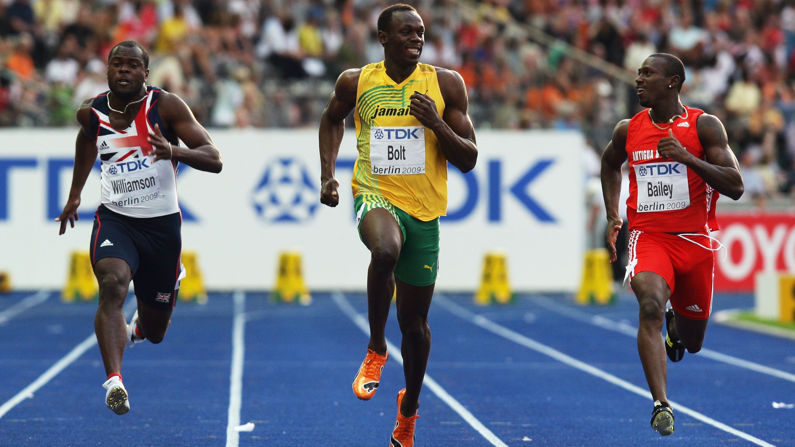 Who is the fastest person in the world? It's an Olympics recordholder